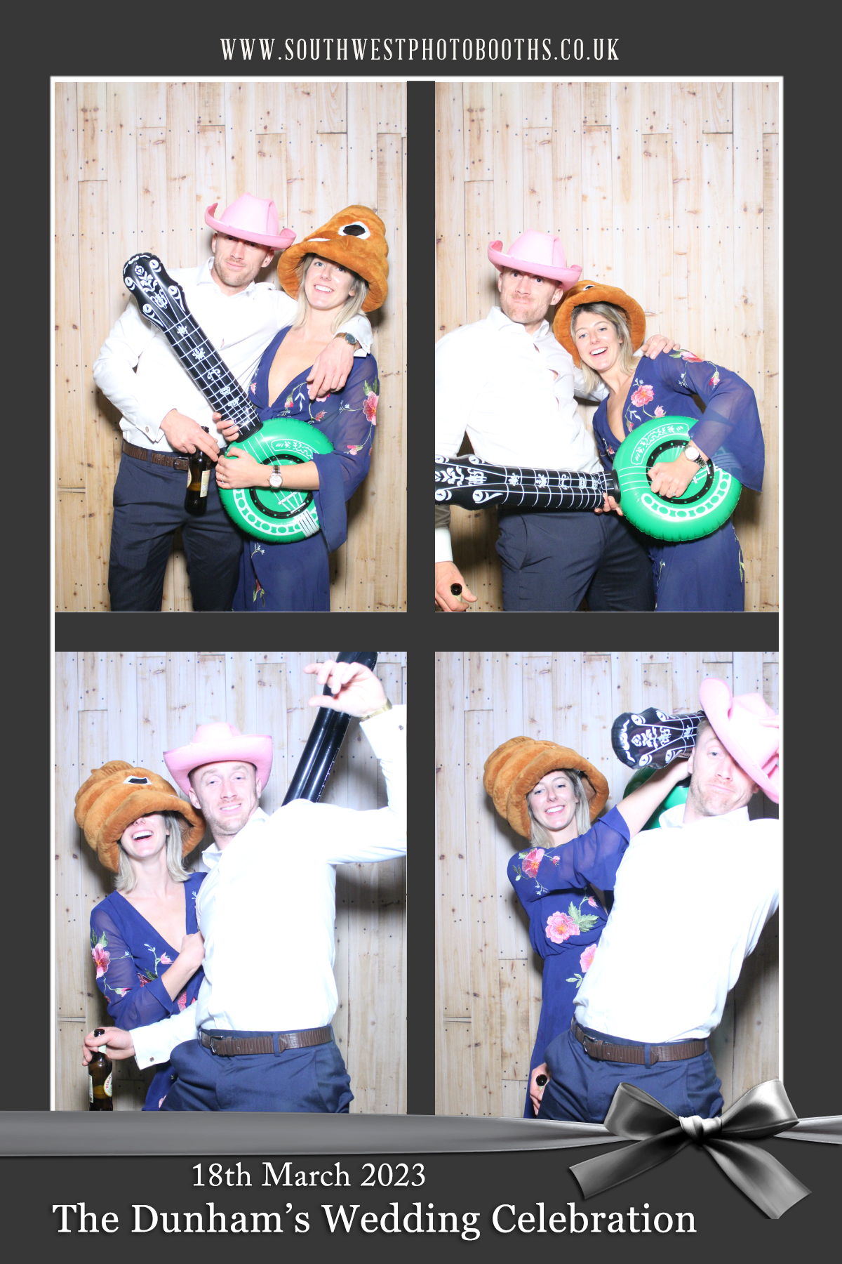 The Dunham’s Wedding Celebration | View more photos from the event at gallery.southwestphotobooths.co.uk/u/SWPB/The-Dunham’s-Wedding-Celebration
