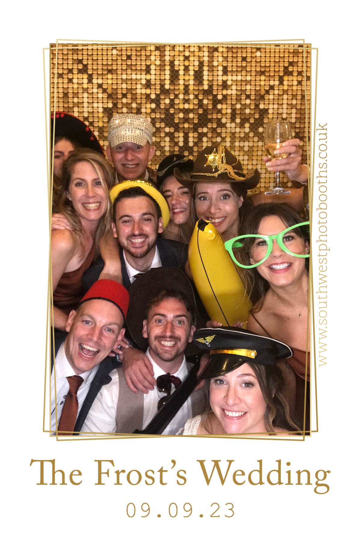 The Frost’s Wedding | View more photos from the event at gallery.southwestphotobooths.co.uk/u/SWPB/The-Frost’s-Wedding