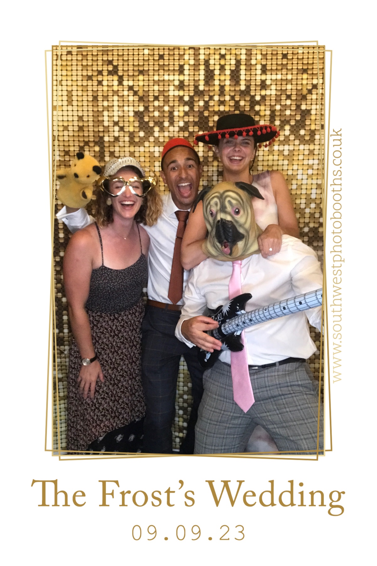 The Frost’s Wedding | View more photos from the event at gallery.southwestphotobooths.co.uk/u/SWPB/The-Frost’s-Wedding