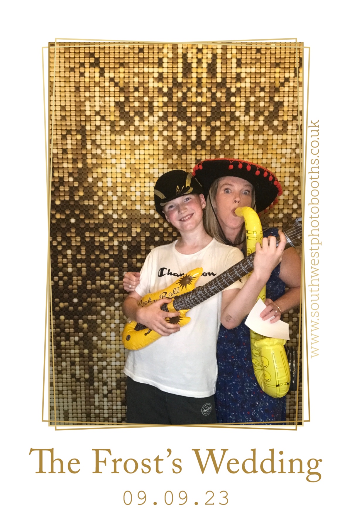 The Frost’s Wedding | View more photos from the event at gallery.southwestphotobooths.co.uk/u/SWPB/The-Frost’s-Wedding