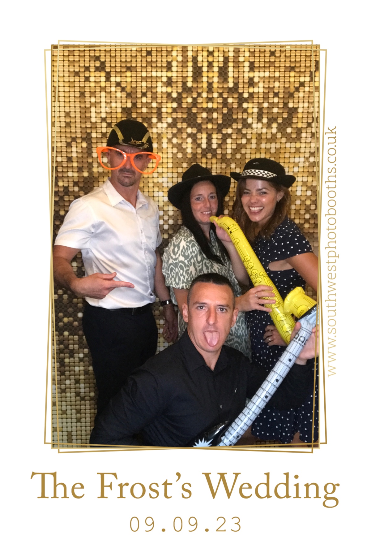 The Frost’s Wedding | View more photos from the event at gallery.southwestphotobooths.co.uk/u/SWPB/The-Frost’s-Wedding
