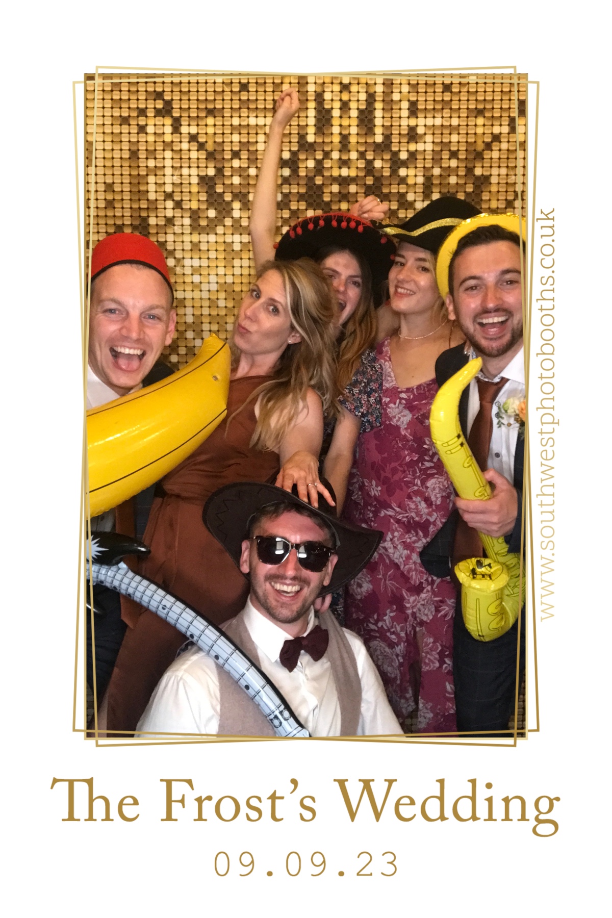 The Frost’s Wedding | View more photos from the event at gallery.southwestphotobooths.co.uk/u/SWPB/The-Frost’s-Wedding
