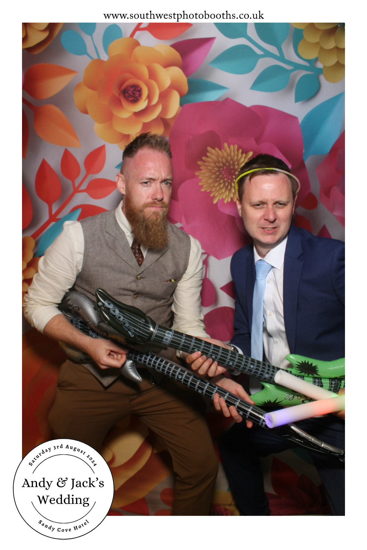 Andy & Jack's Wedding | View more photos from the event at gallery.southwestphotobooths.co.uk/u/SWPB/Andy-Jacks-Wedding