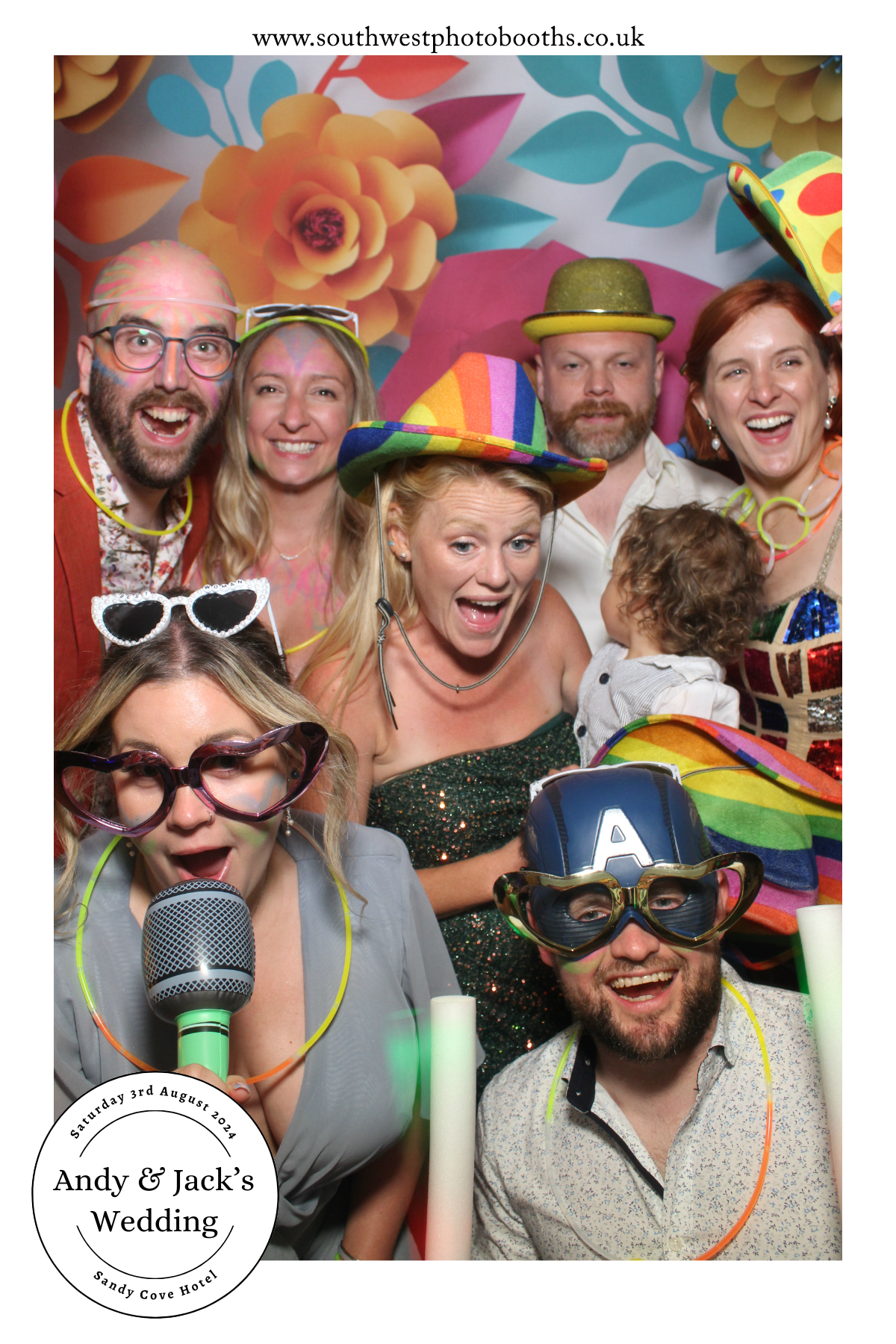 Andy & Jack's Wedding | View more photos from the event at gallery.southwestphotobooths.co.uk/u/SWPB/Andy-Jacks-Wedding