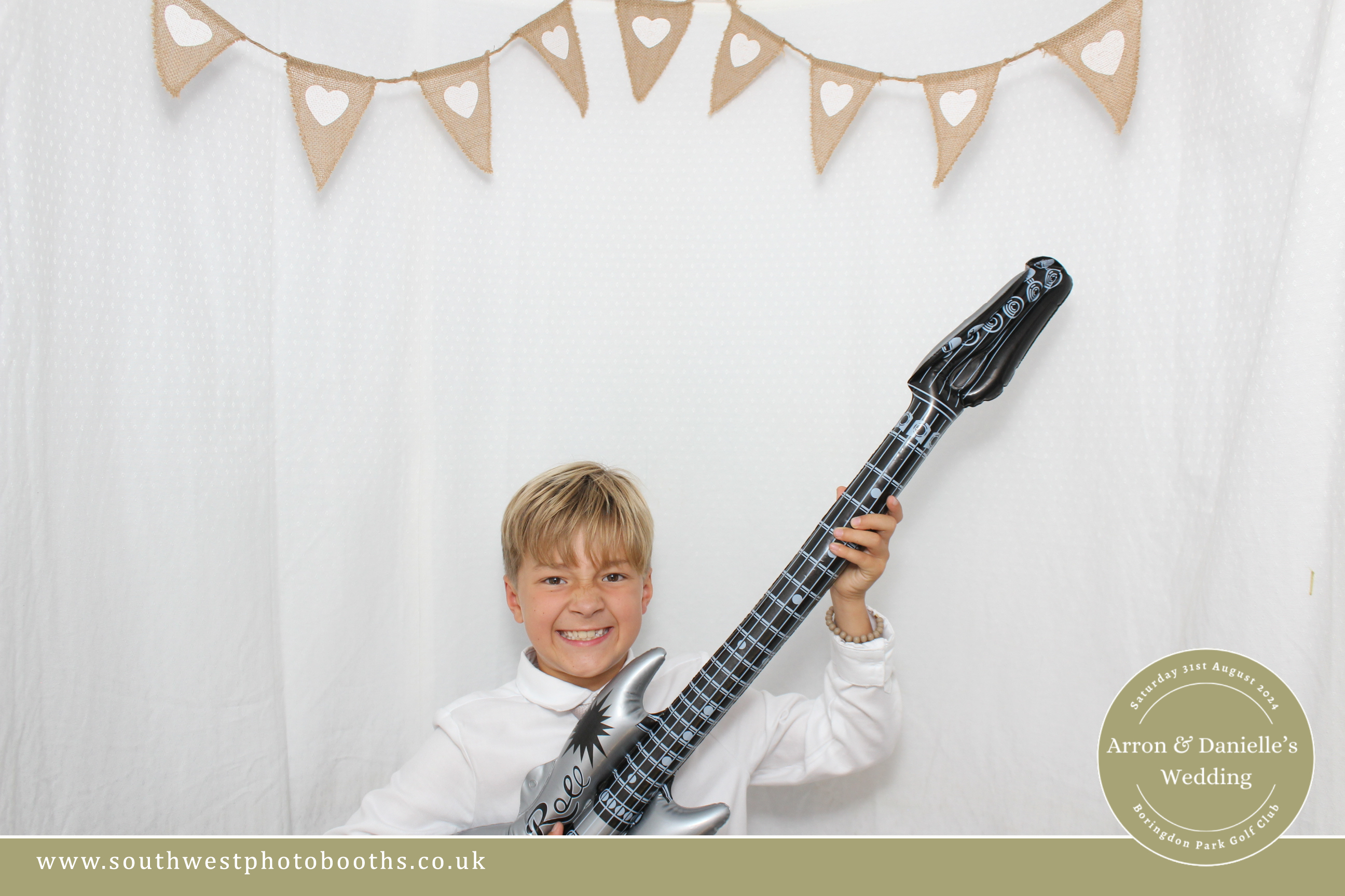 Arron and Danielle's Wedding | View more photos from the event at gallery.southwestphotobooths.co.uk/u/SWPB/Arron-and-Danielles-Wedding