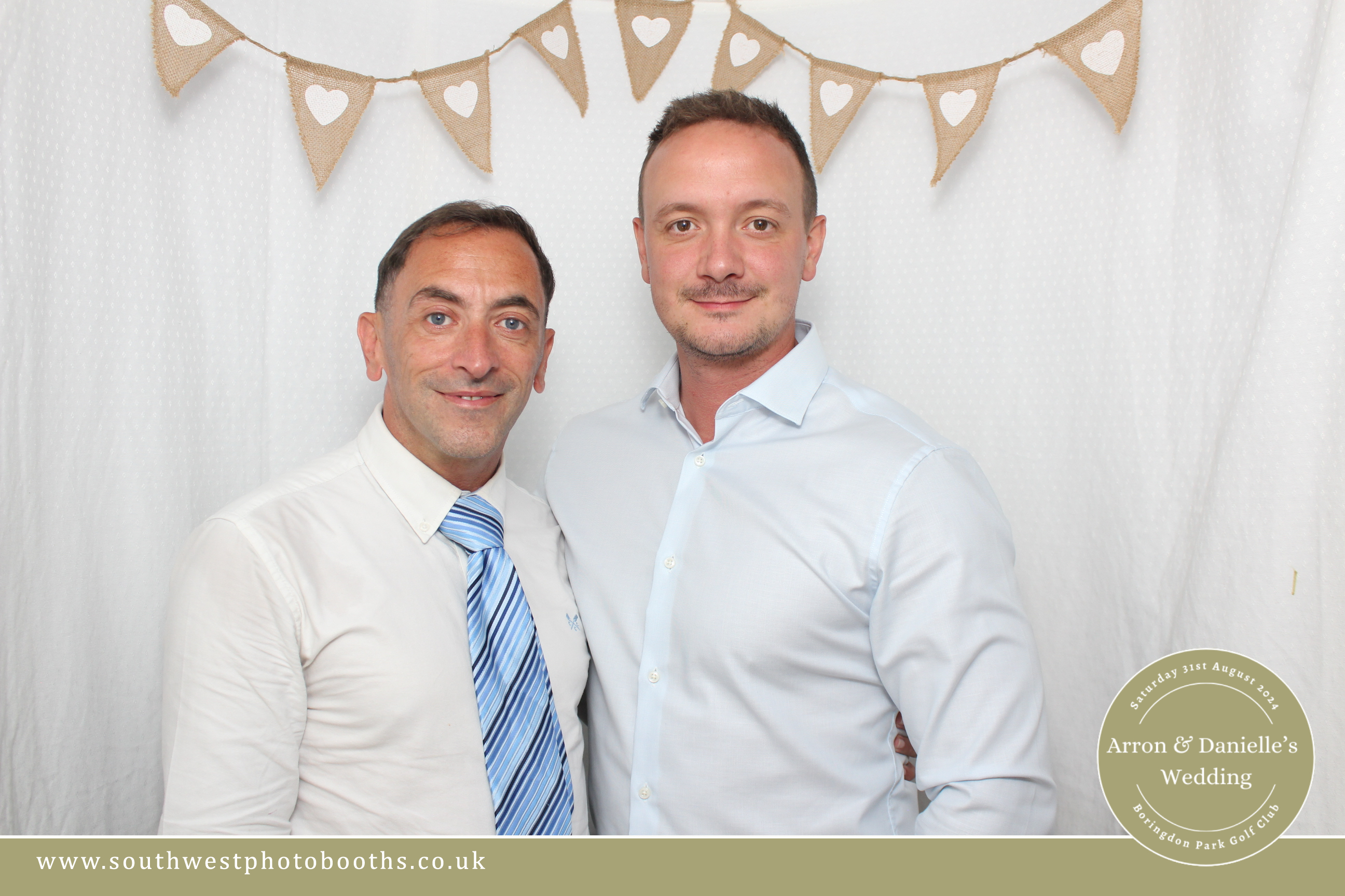 Arron and Danielle's Wedding | View more photos from the event at gallery.southwestphotobooths.co.uk/u/SWPB/Arron-and-Danielles-Wedding