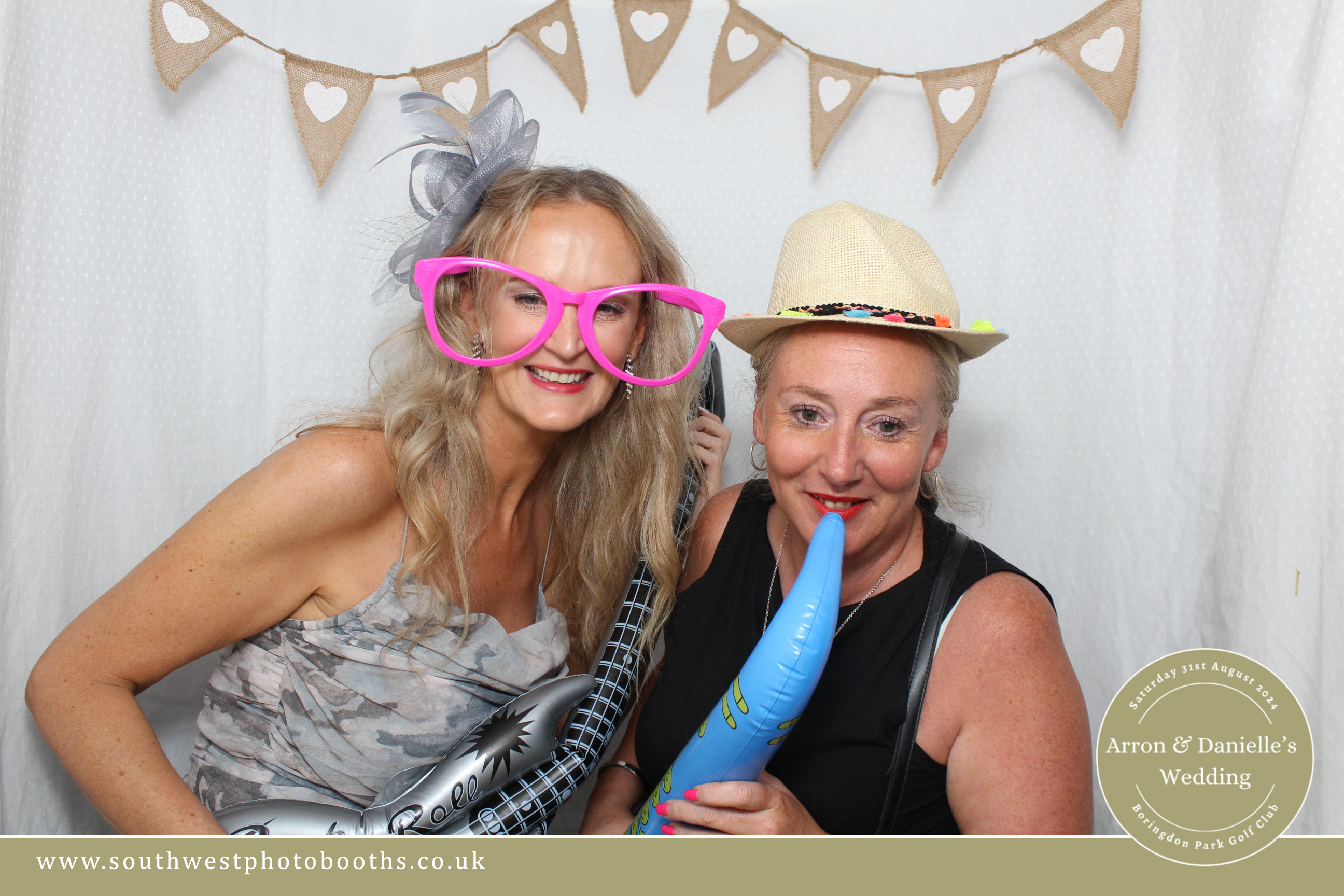 Arron and Danielle's Wedding | View more photos from the event at gallery.southwestphotobooths.co.uk/u/SWPB/Arron-and-Danielles-Wedding