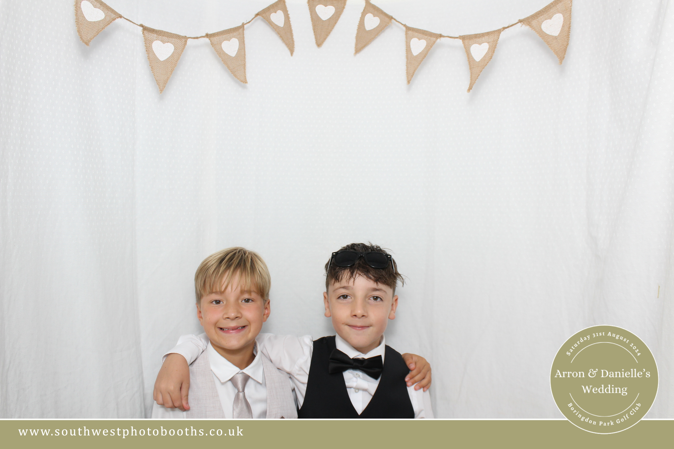 Arron and Danielle's Wedding | View more photos from the event at gallery.southwestphotobooths.co.uk/u/SWPB/Arron-and-Danielles-Wedding