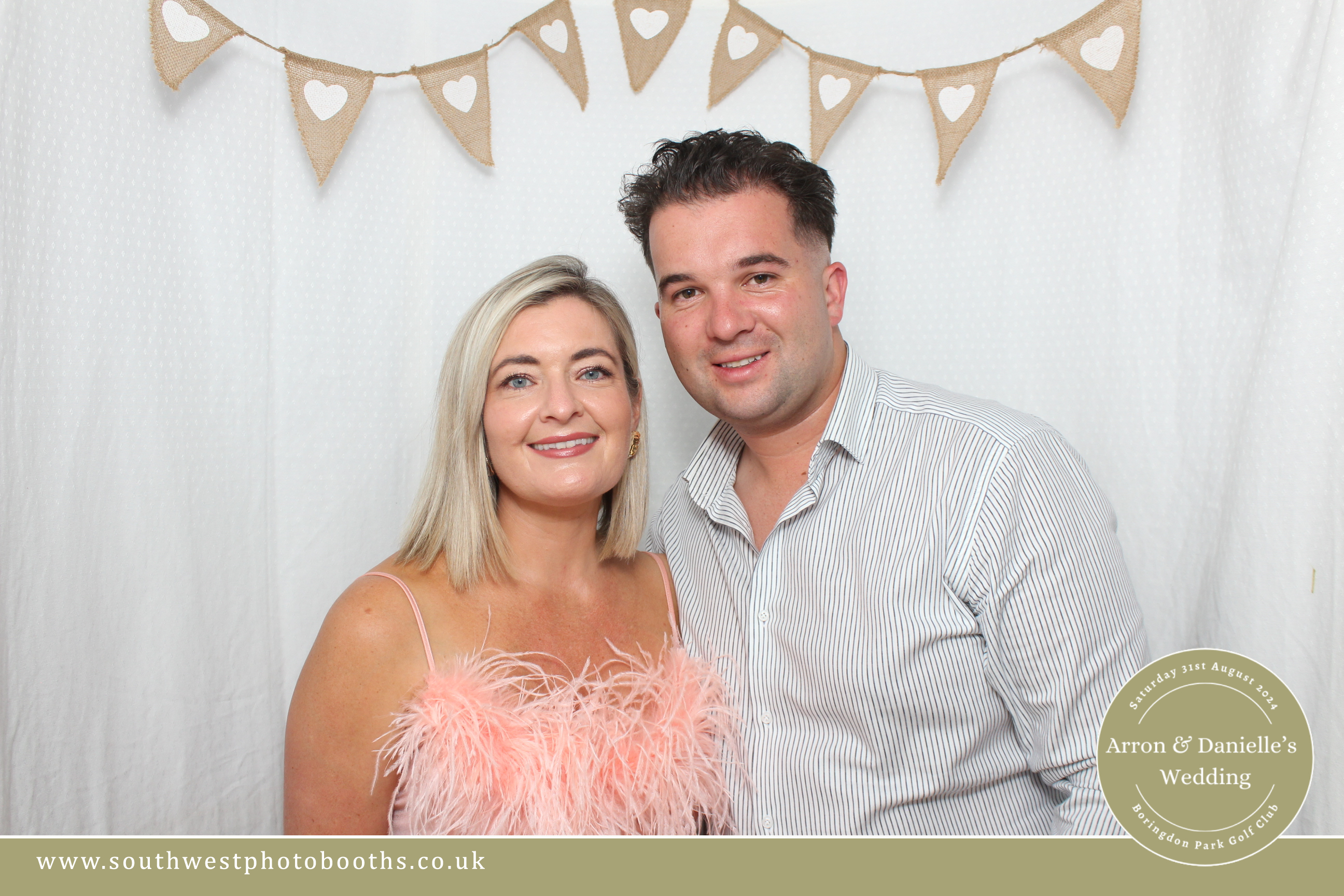 Arron and Danielle's Wedding | View more photos from the event at gallery.southwestphotobooths.co.uk/u/SWPB/Arron-and-Danielles-Wedding