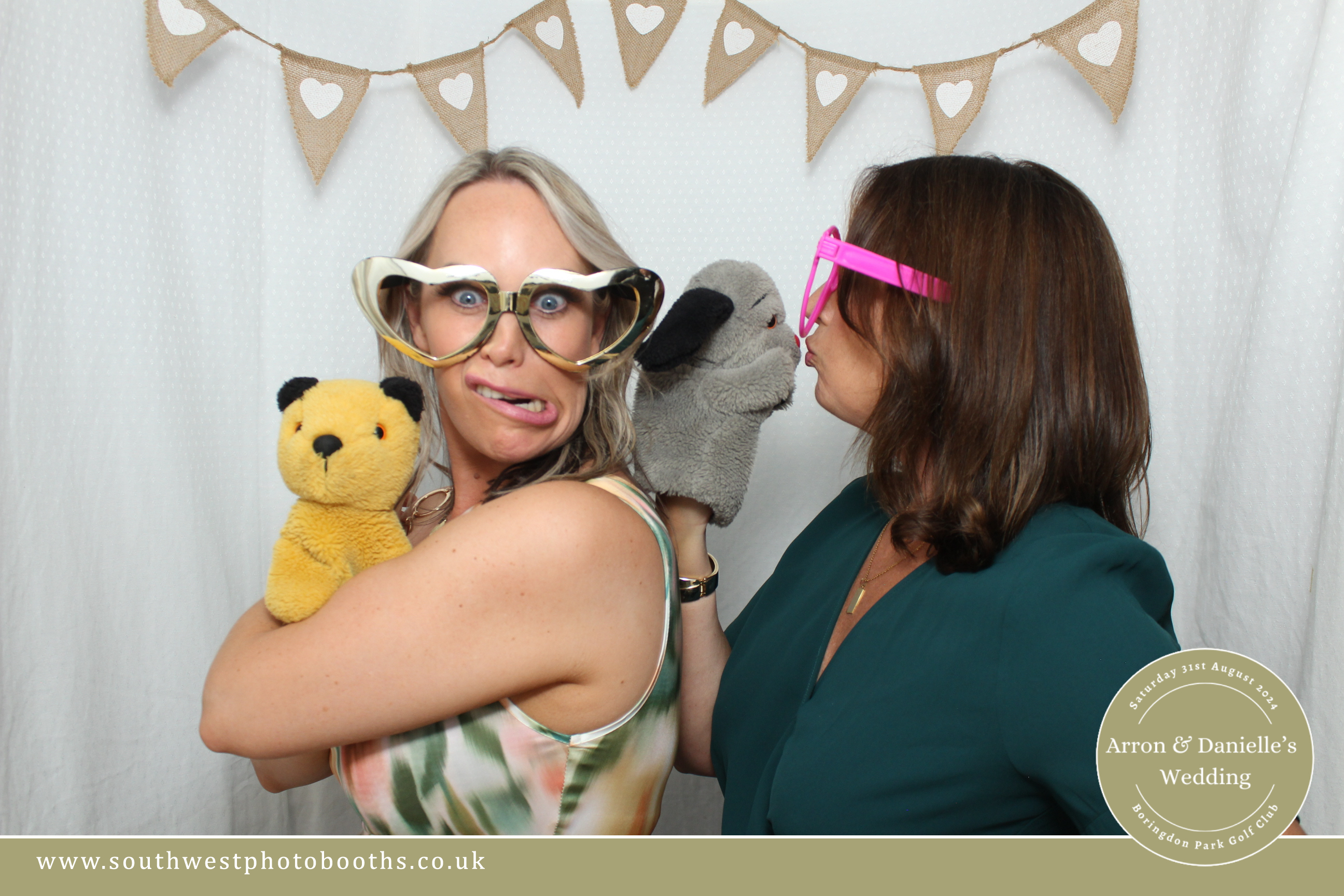Arron and Danielle's Wedding | View more photos from the event at gallery.southwestphotobooths.co.uk/u/SWPB/Arron-and-Danielles-Wedding