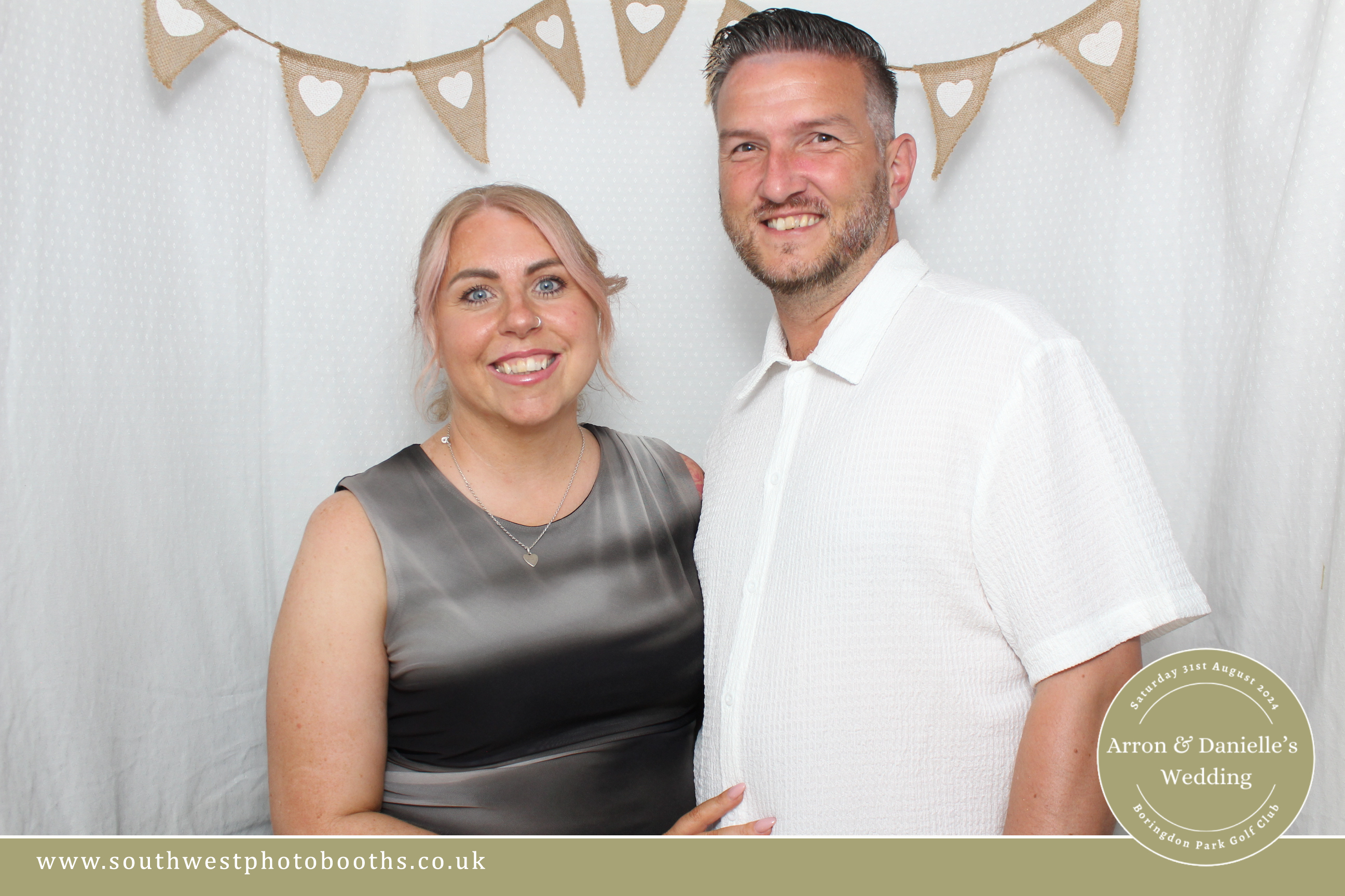 Arron and Danielle's Wedding | View more photos from the event at gallery.southwestphotobooths.co.uk/u/SWPB/Arron-and-Danielles-Wedding