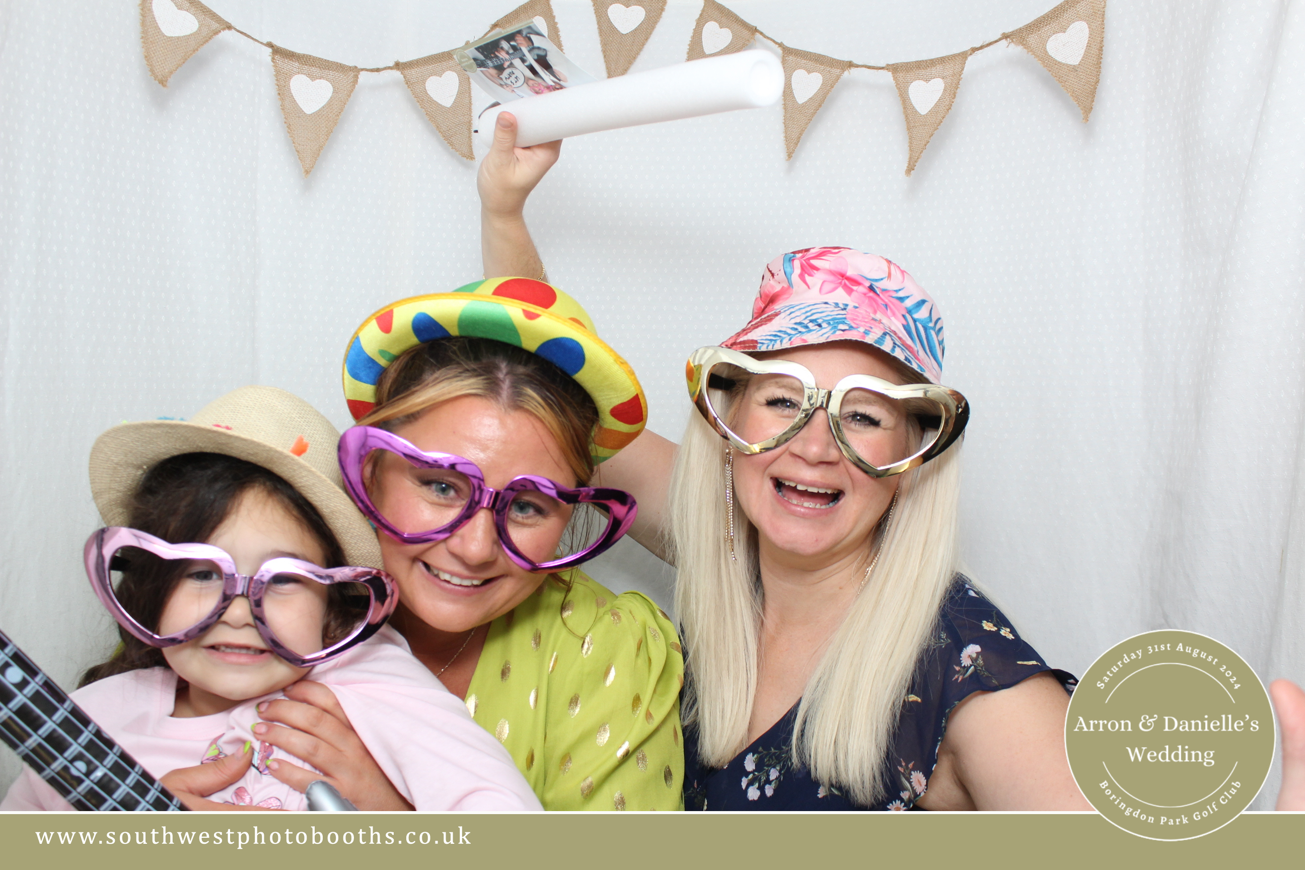 Arron and Danielle's Wedding | View more photos from the event at gallery.southwestphotobooths.co.uk/u/SWPB/Arron-and-Danielles-Wedding
