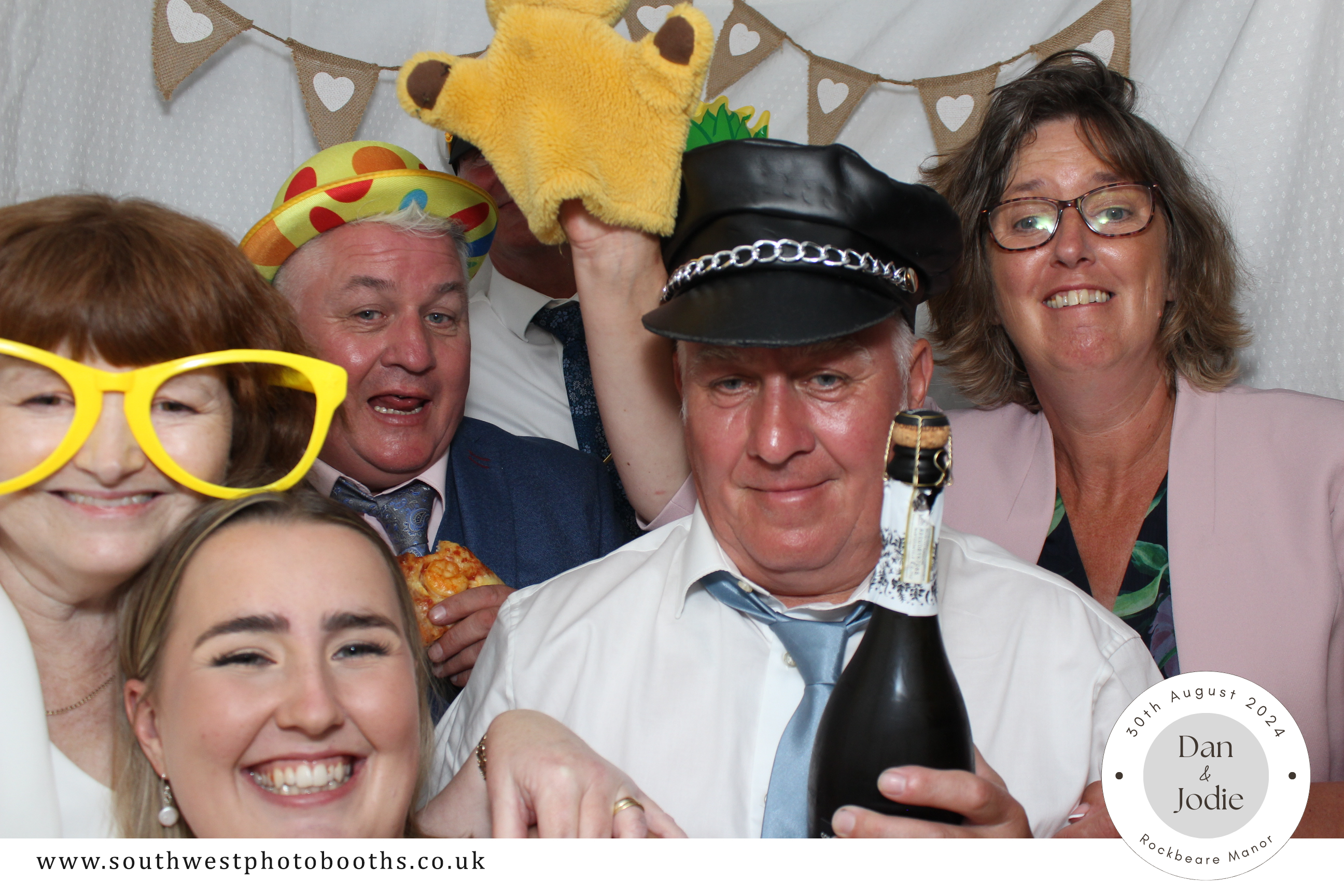 Dan & Jodie’s Wedding | View more photos from the event at gallery.southwestphotobooths.co.uk/u/SWPB/Dan-Jodie’s-Wedding