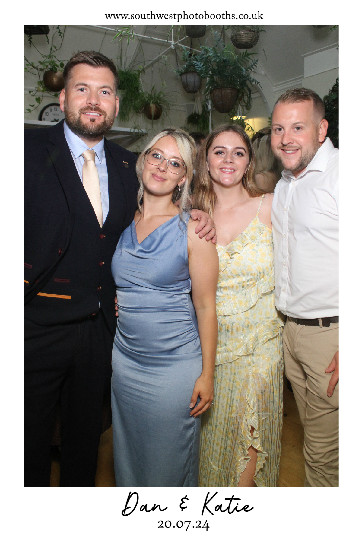 Dan & Katie | View more photos from the event at gallery.southwestphotobooths.co.uk/u/SWPB/Dan-Katie-0