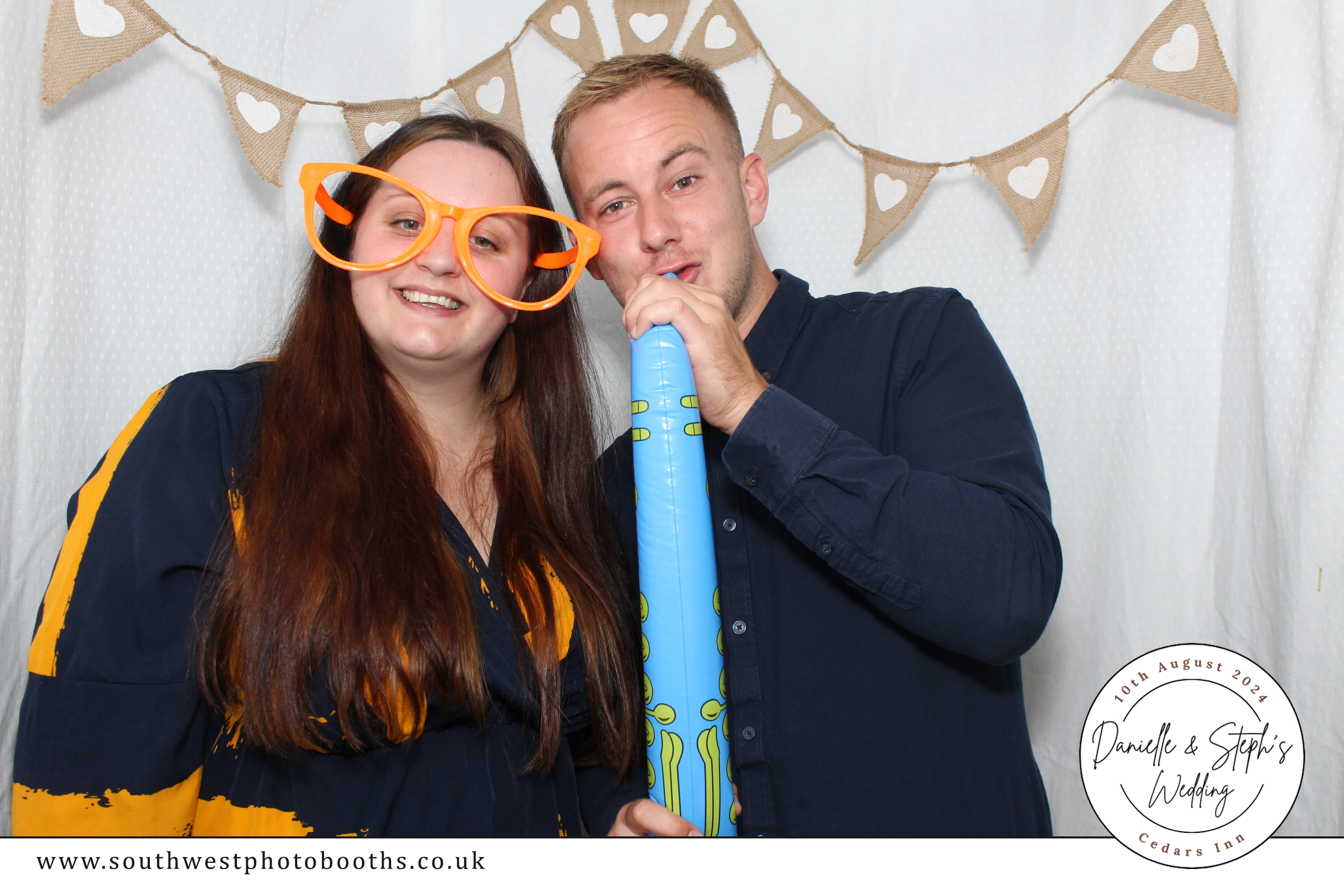 Danielle & Steph | View more photos from the event at gallery.southwestphotobooths.co.uk/u/SWPB/Danielle-Steph