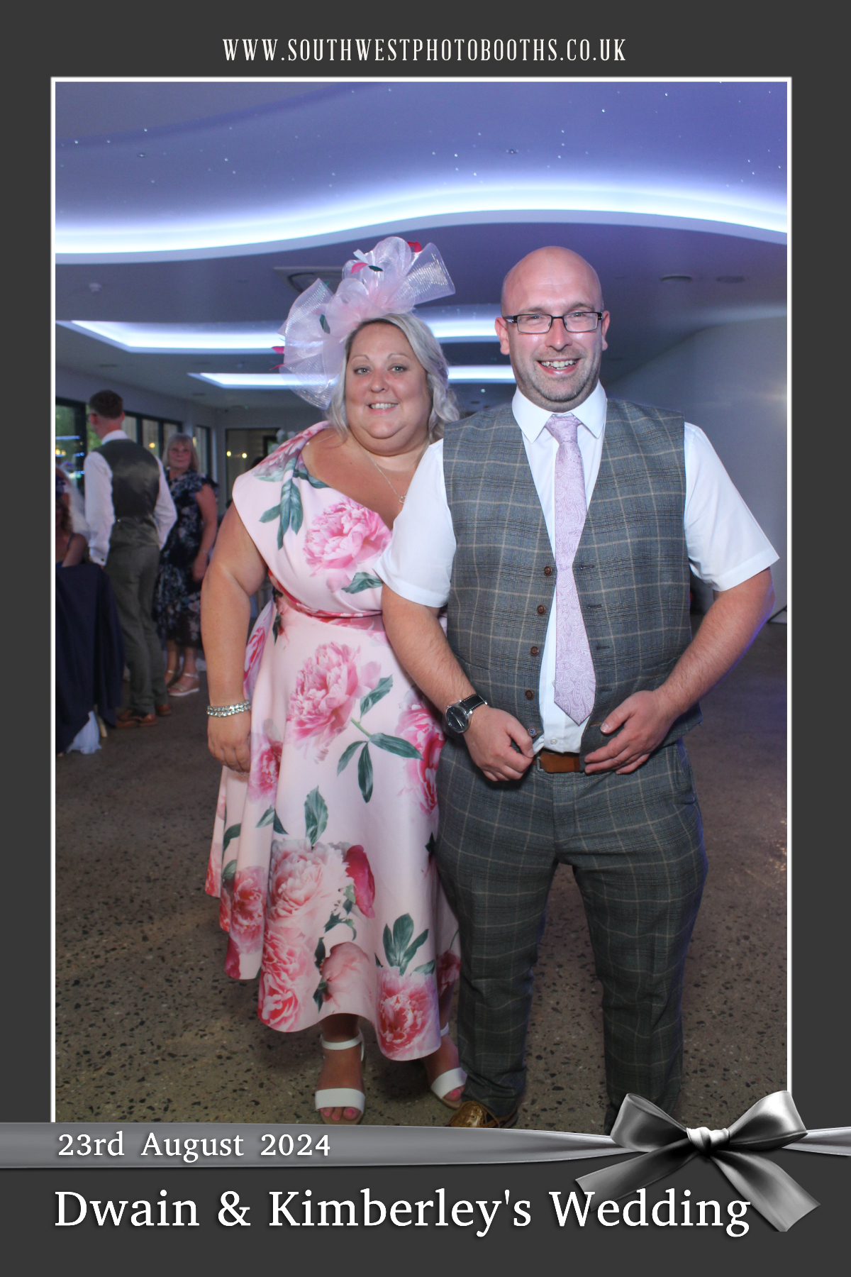 Dwain & Kimberley | View more photos from the event at gallery.southwestphotobooths.co.uk/u/SWPB/Dwain-Kimberley