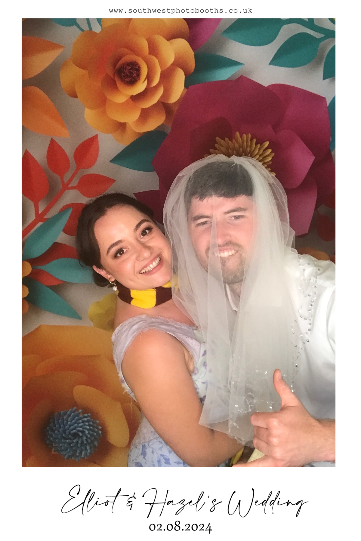 Elliot & Hazel's Wedding | View more photos from the event at gallery.southwestphotobooths.co.uk/u/SWPB/Elliot-Hazels-Wedding