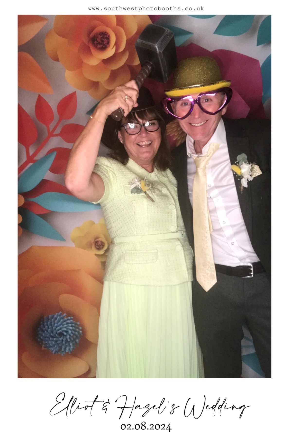 Elliot & Hazel's Wedding | View more photos from the event at gallery.southwestphotobooths.co.uk/u/SWPB/Elliot-Hazels-Wedding