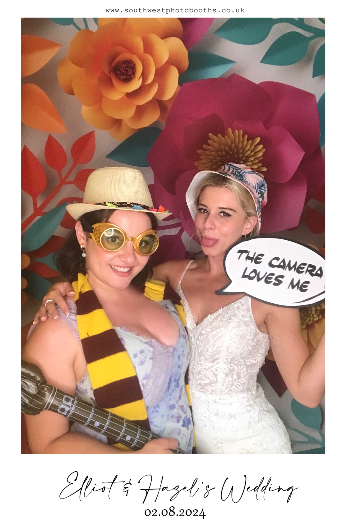 Elliot & Hazel's Wedding | View more photos from the event at gallery.southwestphotobooths.co.uk/u/SWPB/Elliot-Hazels-Wedding