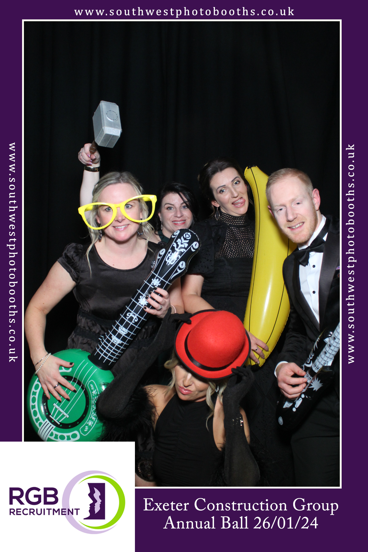 Exeter Construction Group Annual Ball | View more photos from the event at gallery.southwestphotobooths.co.uk/u/SWPB/Exeter-Construction-Group-Annual-Ball