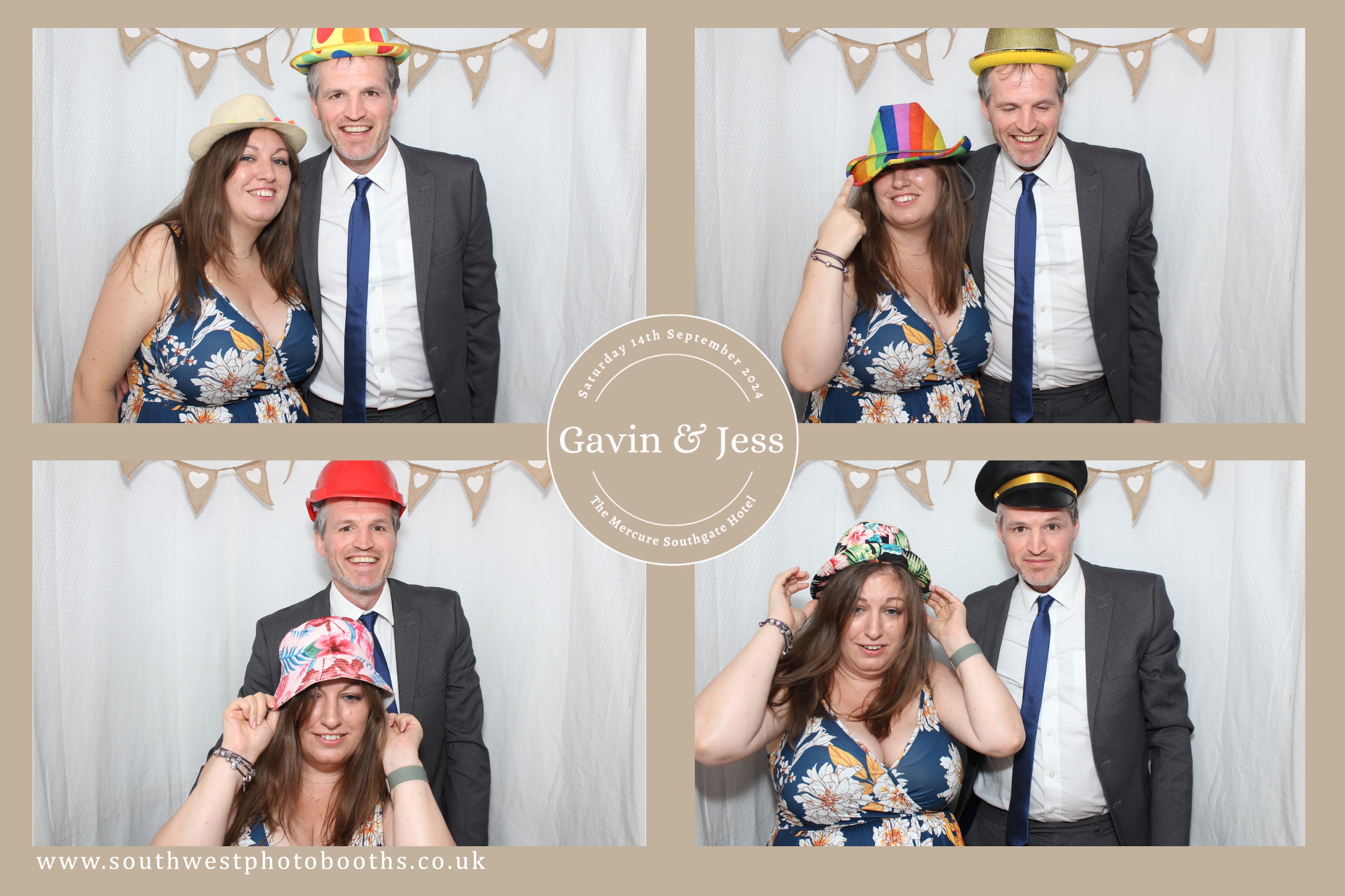 Gavin and Jess | View more photos from the event at gallery.southwestphotobooths.co.uk/u/SWPB/Gavin-and-Jess