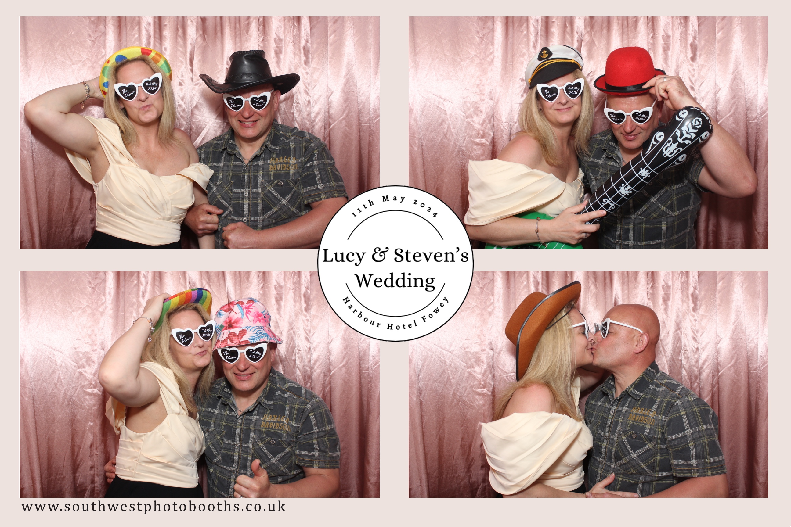 Lucy and Steven | View more photos from the event at gallery.southwestphotobooths.co.uk/u/SWPB/Lucy-and-Steven