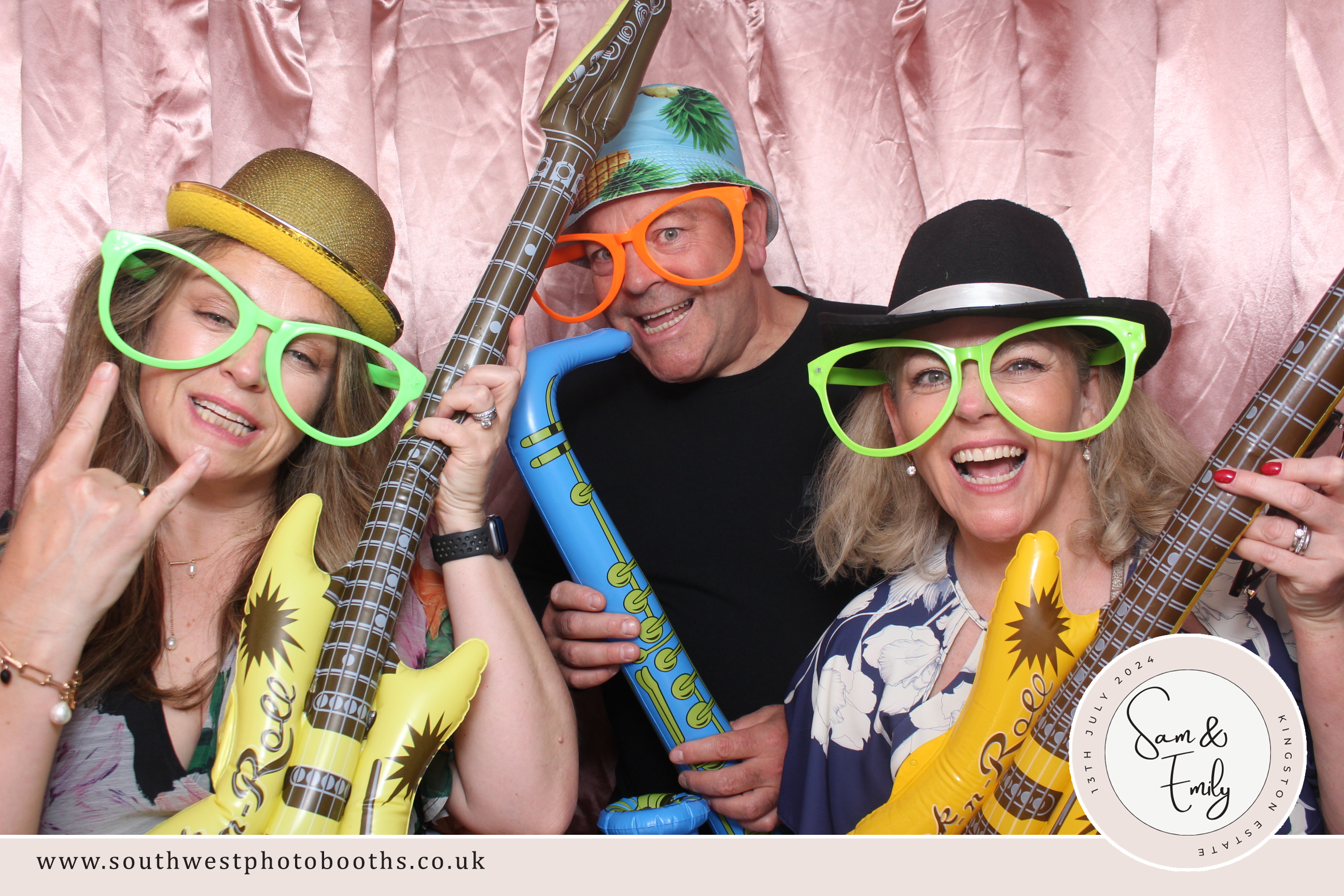 Sam and Emily | View more photos from the event at gallery.southwestphotobooths.co.uk/u/SWPB/Sam-and-Emily