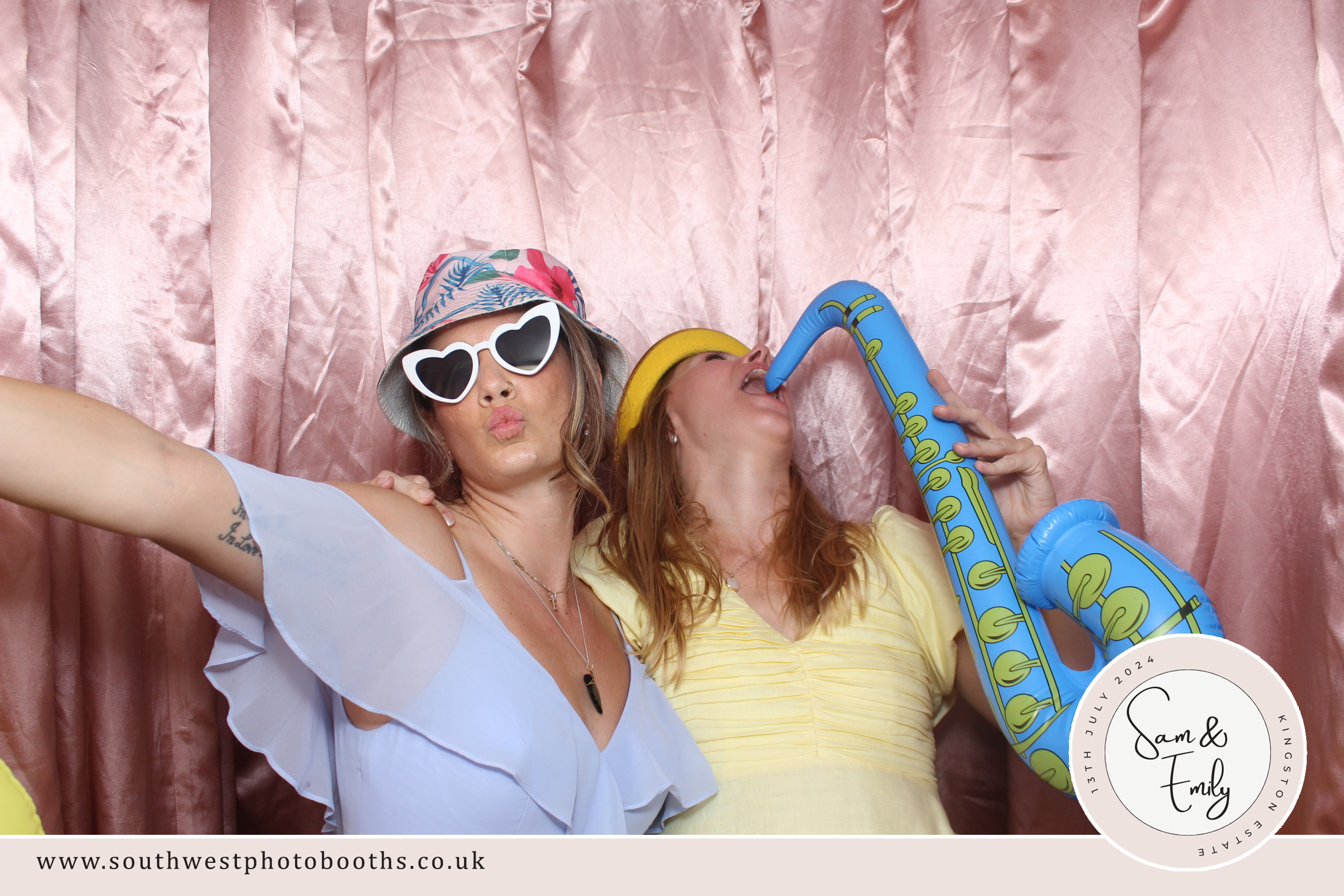 Sam and Emily | View more photos from the event at gallery.southwestphotobooths.co.uk/u/SWPB/Sam-and-Emily