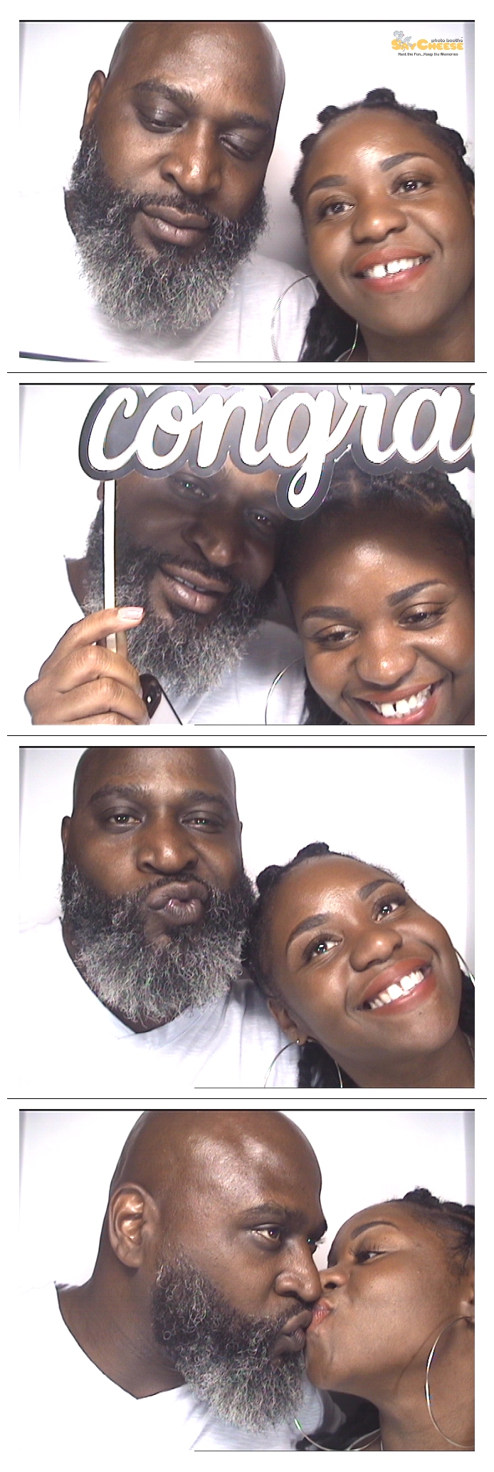 Brown wedding  | View more photos from the event at gallery.saycheesephotobooth.com/u/SayCheesePhotoBooth/Brown-wedding