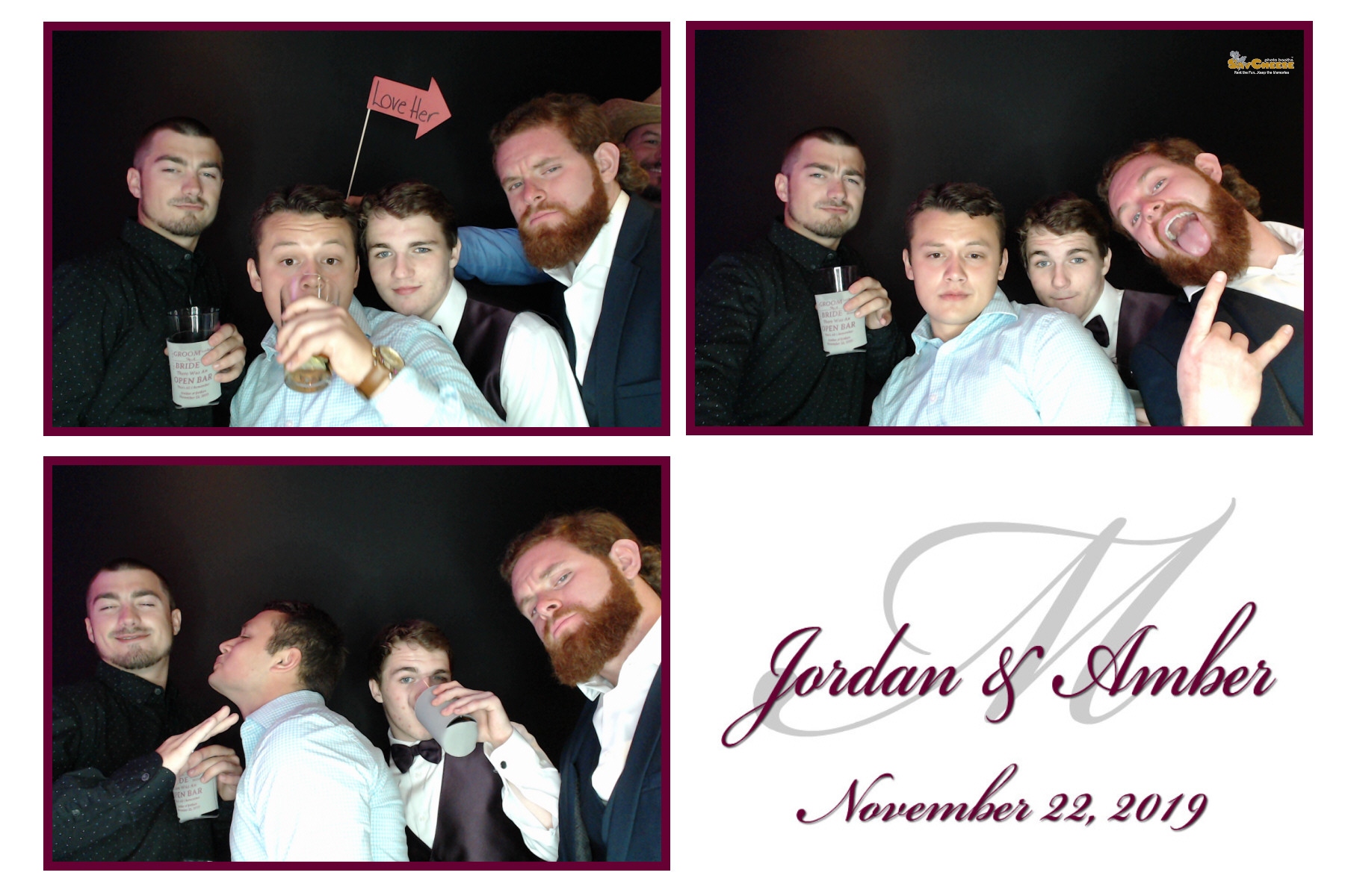 Conley Wedding  | View more photos from the event at gallery.saycheesephotobooth.com/u/SayCheesePhotoBooth/Conley-Wedding