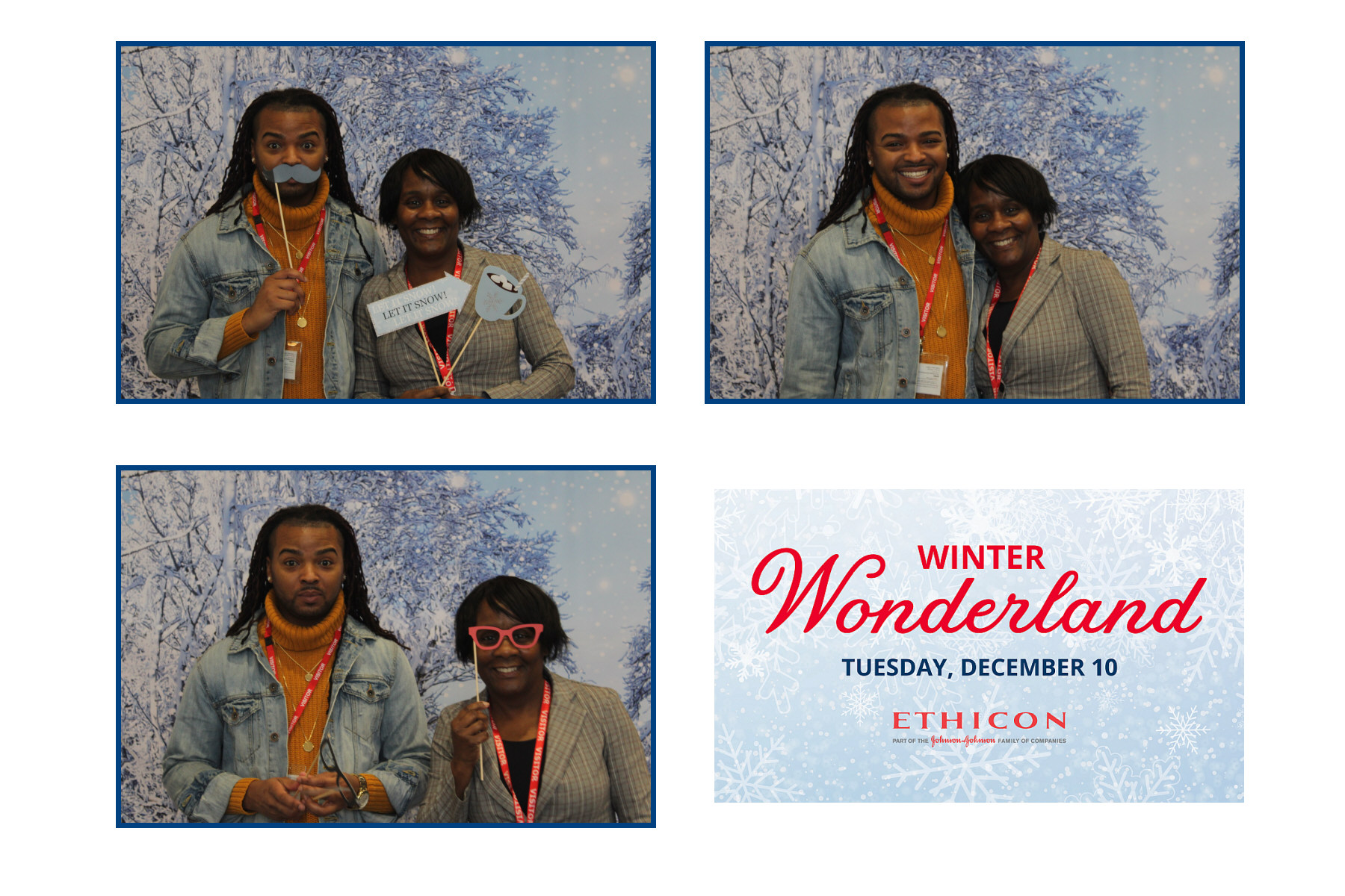 Ethicon Winter Wonderland  | View more photos from the event at gallery.saycheesephotobooth.com/u/SayCheesePhotoBooth/Ethicon-Winter-Wonderland