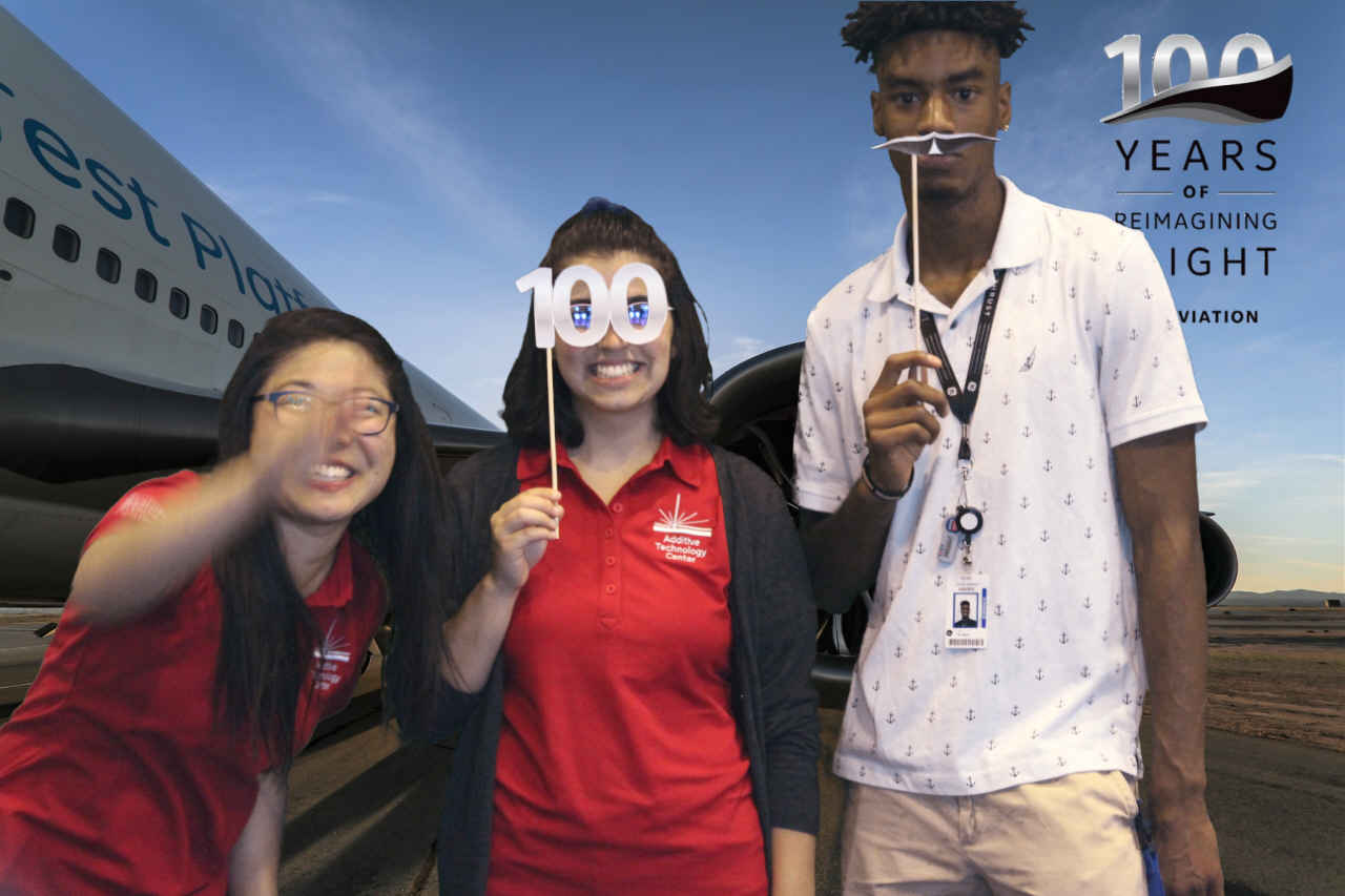 GE 100 Years in Aviation  | View more photos from the event at gallery.saycheesephotobooth.com/u/SayCheesePhotoBooth/GE-100-Years-in-Aviation