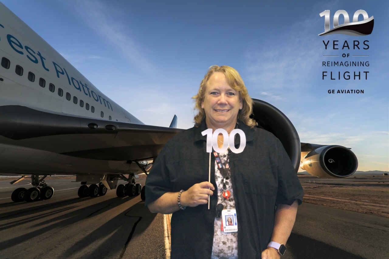 GE 100 Years in Aviation  | View more photos from the event at gallery.saycheesephotobooth.com/u/SayCheesePhotoBooth/GE-100-Years-in-Aviation