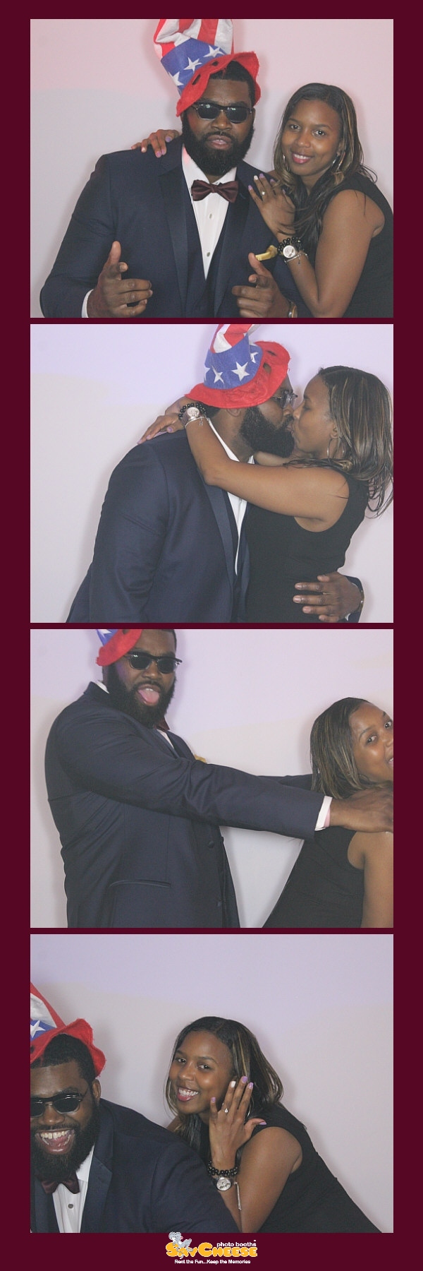 Hamilton Wedding  | View more photos from the event at gallery.saycheesephotobooth.com/u/SayCheesePhotoBooth/Hamilton-Wedding