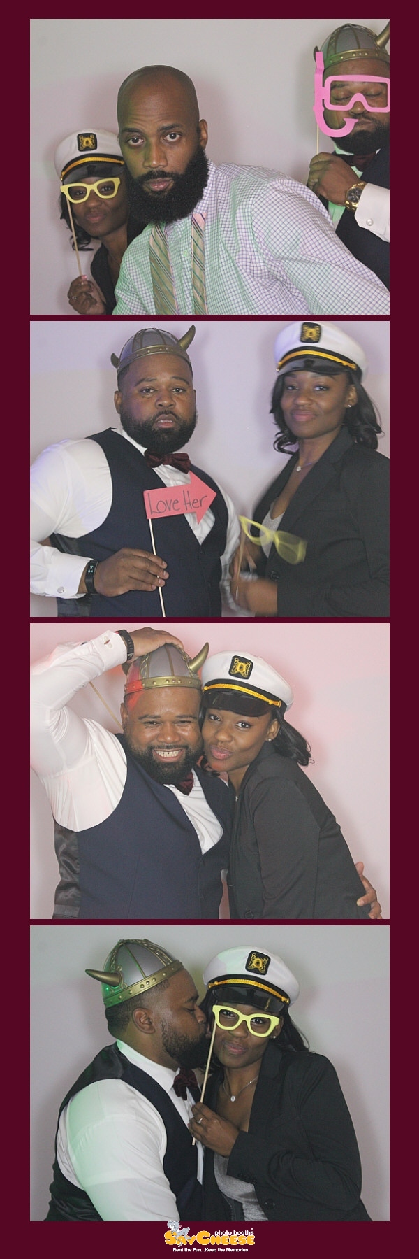 Hamilton Wedding  | View more photos from the event at gallery.saycheesephotobooth.com/u/SayCheesePhotoBooth/Hamilton-Wedding