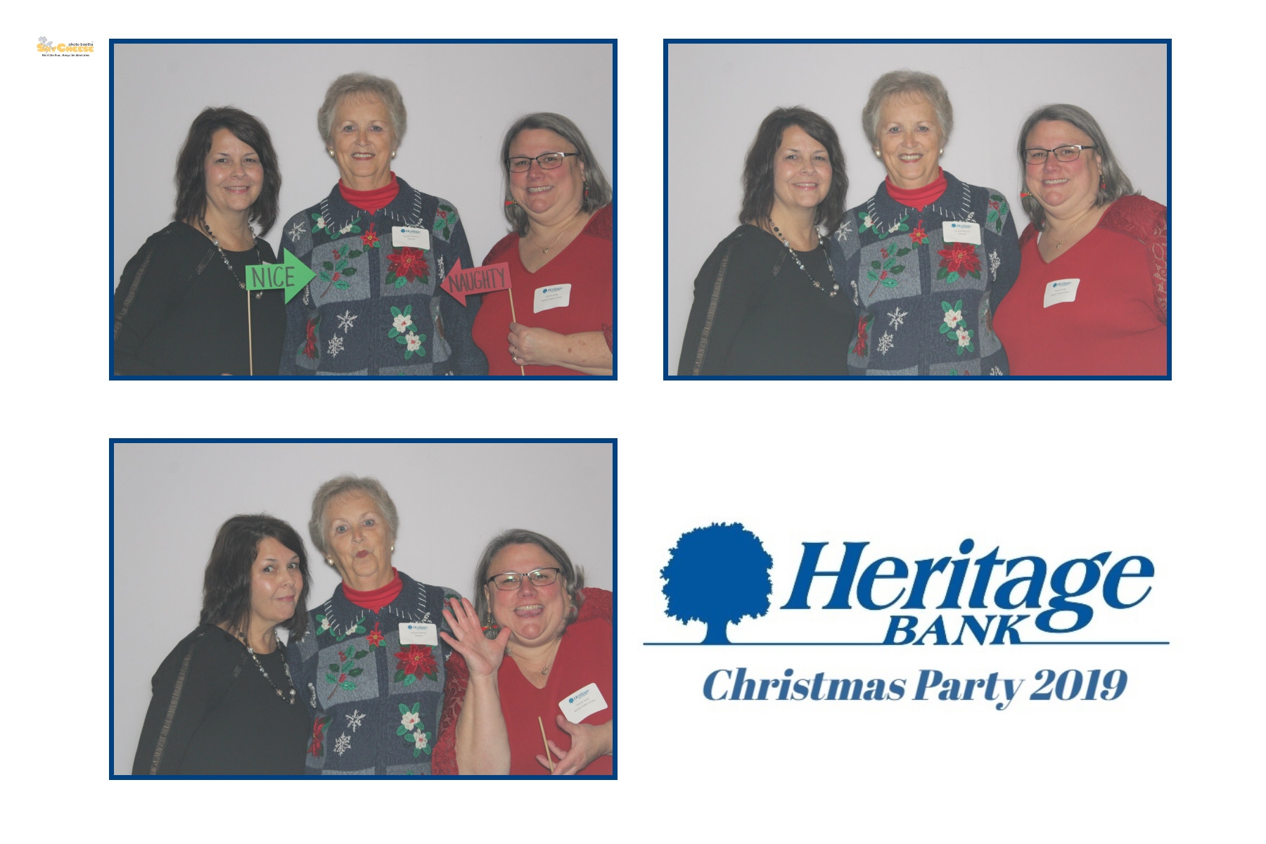 Heritage Bank Christmas Party  | View more photos from the event at gallery.saycheesephotobooth.com/u/SayCheesePhotoBooth/Heritage-Bank-Christmas-Party