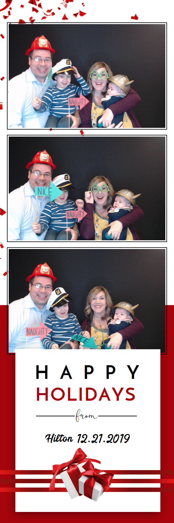 Hilton Holiday Party 2019 | View more photos from the event at gallery.saycheesephotobooth.com/u/SayCheesePhotoBooth/Hilton-Holiday-Party-2019