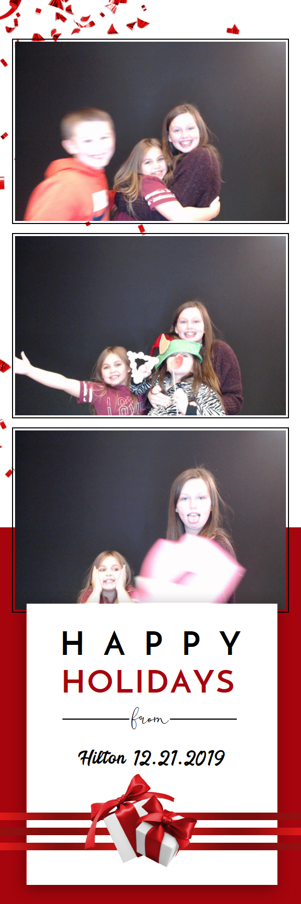 Hilton Holiday Party 2019 | View more photos from the event at gallery.saycheesephotobooth.com/u/SayCheesePhotoBooth/Hilton-Holiday-Party-2019