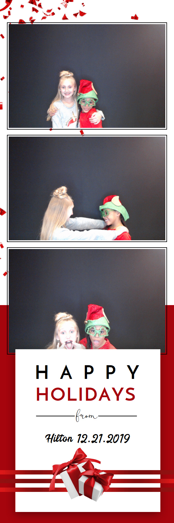 Hilton Holiday Party 2019 | View more photos from the event at gallery.saycheesephotobooth.com/u/SayCheesePhotoBooth/Hilton-Holiday-Party-2019