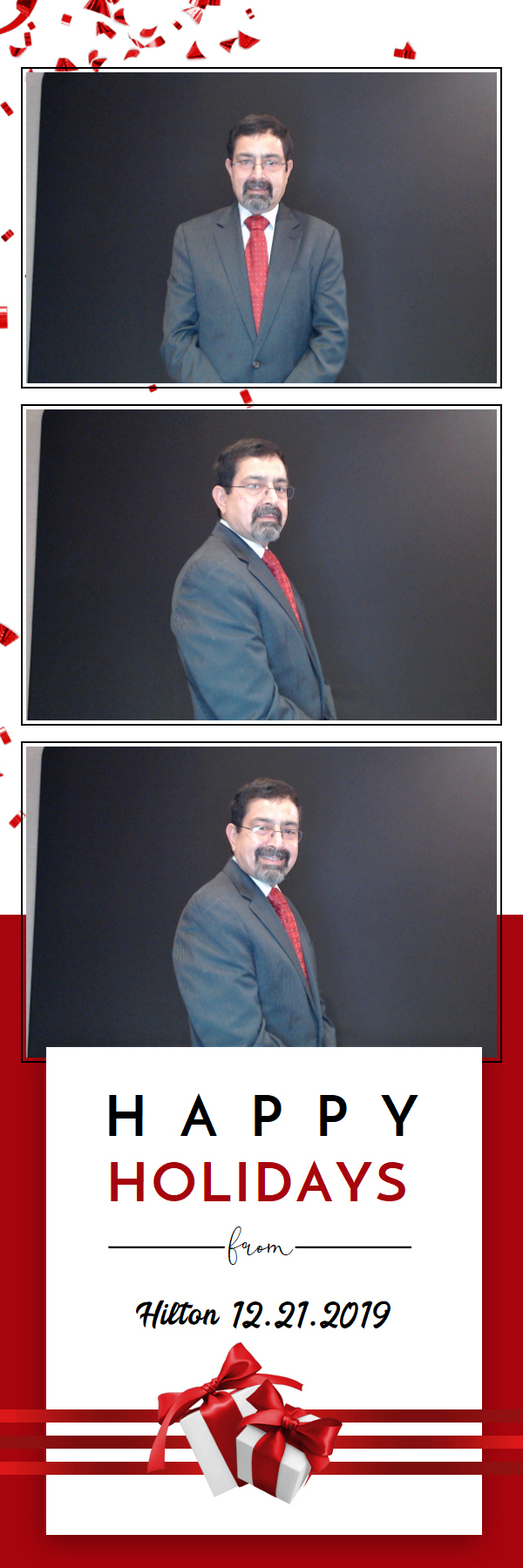 Hilton Holiday Party 2019 | View more photos from the event at gallery.saycheesephotobooth.com/u/SayCheesePhotoBooth/Hilton-Holiday-Party-2019