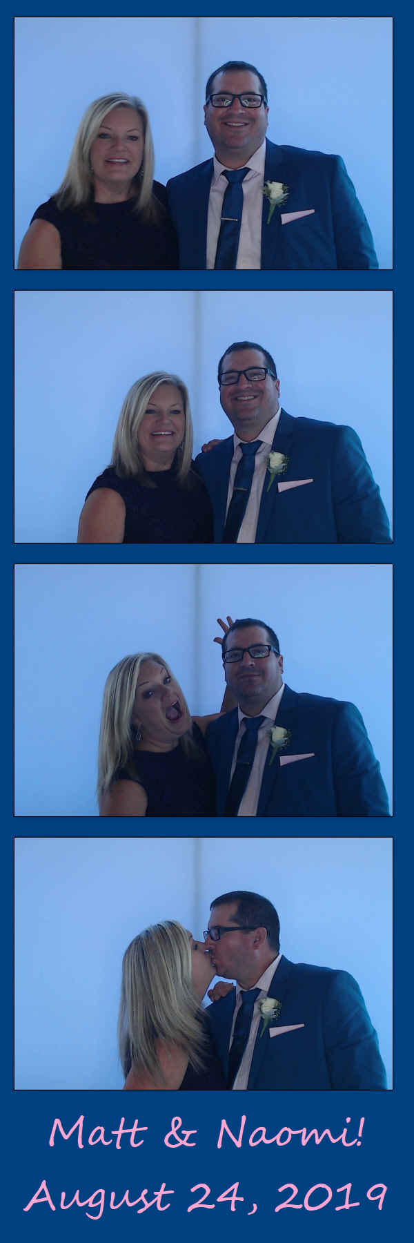 Matt and Naomi! | View more photos from the event at gallery.saycheesephotobooth.com/u/SayCheesePhotoBooth/Matt-and-Naomi
