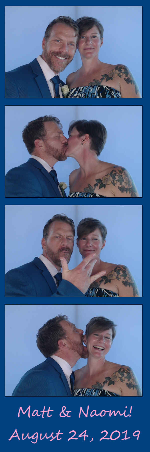 Matt and Naomi! | View more photos from the event at gallery.saycheesephotobooth.com/u/SayCheesePhotoBooth/Matt-and-Naomi