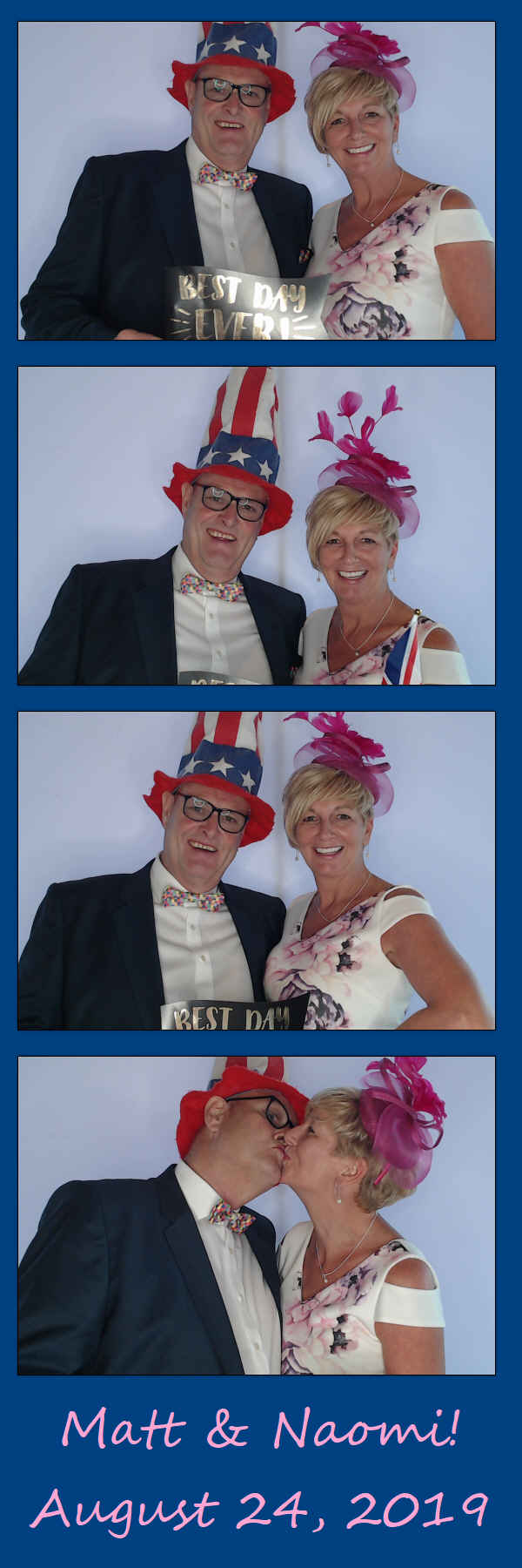 Matt and Naomi! | View more photos from the event at gallery.saycheesephotobooth.com/u/SayCheesePhotoBooth/Matt-and-Naomi