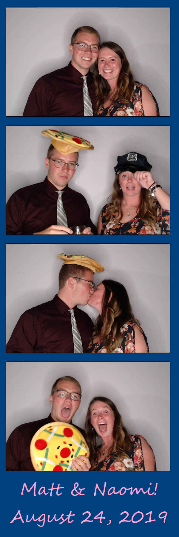 Matt and Naomi! | View more photos from the event at gallery.saycheesephotobooth.com/u/SayCheesePhotoBooth/Matt-and-Naomi