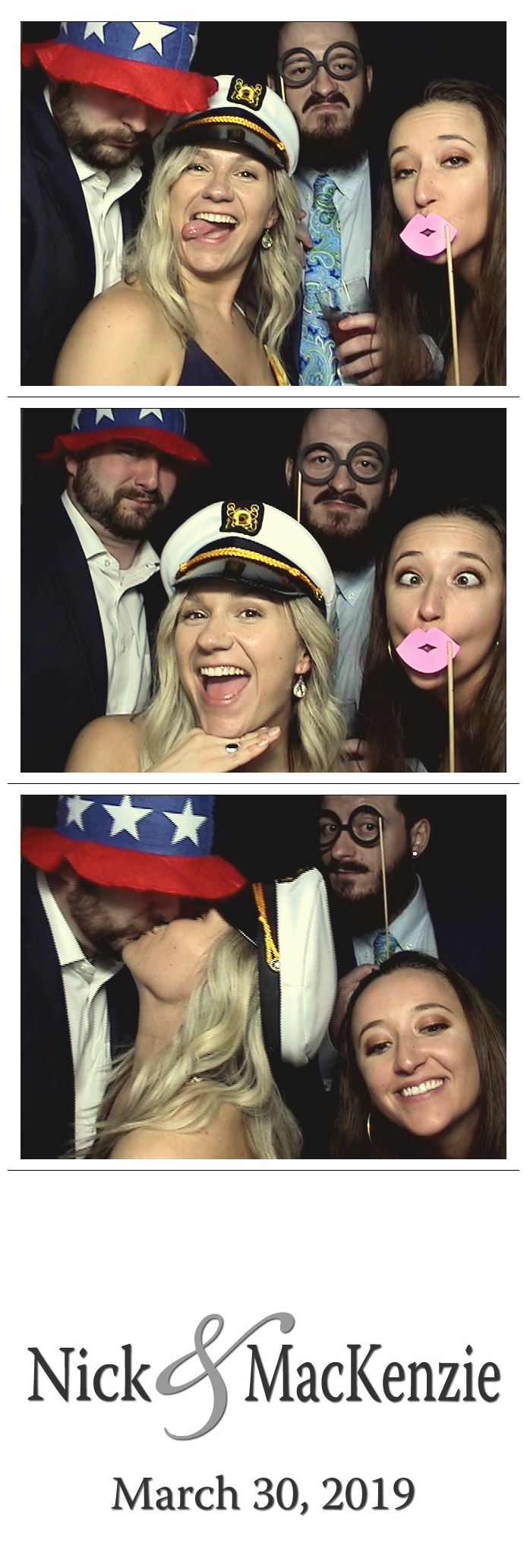 Nick & MacKenzie's wedding  | View more photos from the event at gallery.saycheesephotobooth.com/u/SayCheesePhotoBooth/Nick-MacKenzies-wedding