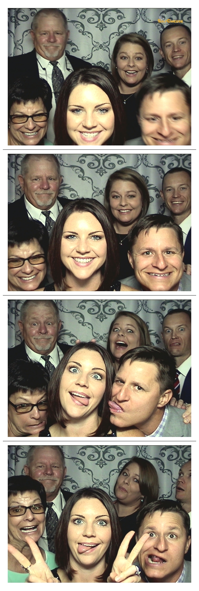 Riall Wedding  | View more photos from the event at gallery.saycheesephotobooth.com/u/SayCheesePhotoBooth/Riall-Wedding