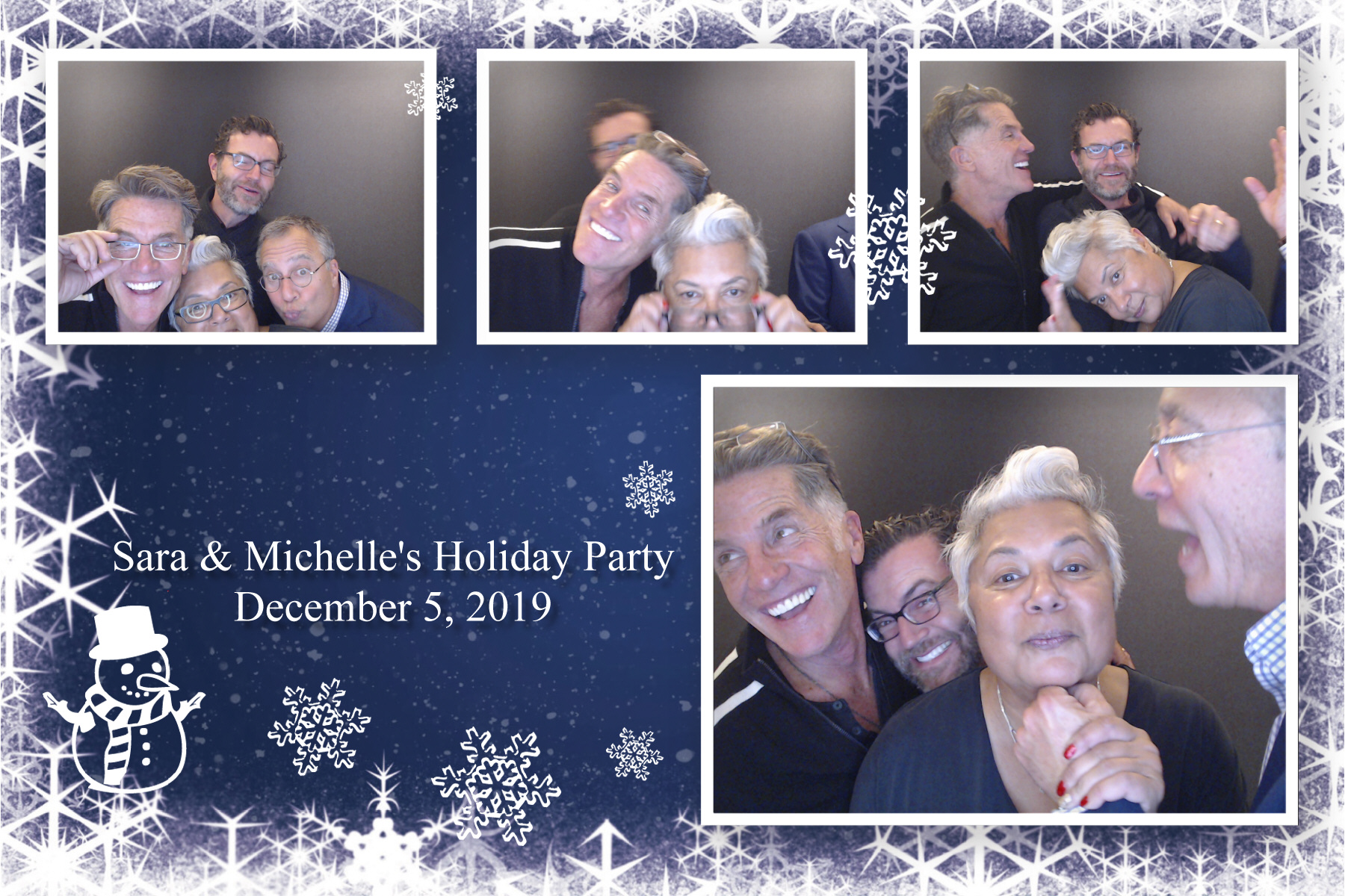 Sara & Michelle's Holiday Party  | View more photos from the event at gallery.saycheesephotobooth.com/u/SayCheesePhotoBooth/Sara-Michelles-Holiday-Party