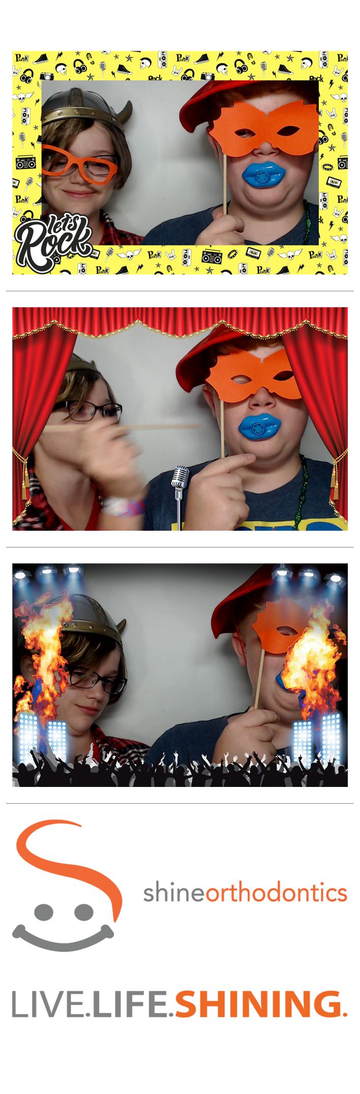 Shine Orthodontics | View more photos from the event at gallery.saycheesephotobooth.com/u/SayCheesePhotoBooth/Shine-Orthodontics
