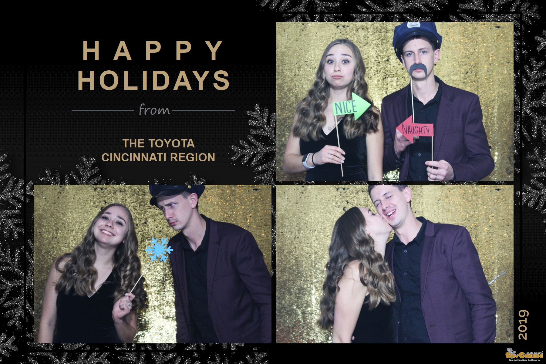 Toyota Holiday Party  | View more photos from the event at gallery.saycheesephotobooth.com/u/SayCheesePhotoBooth/Toyota-Holiday-Party