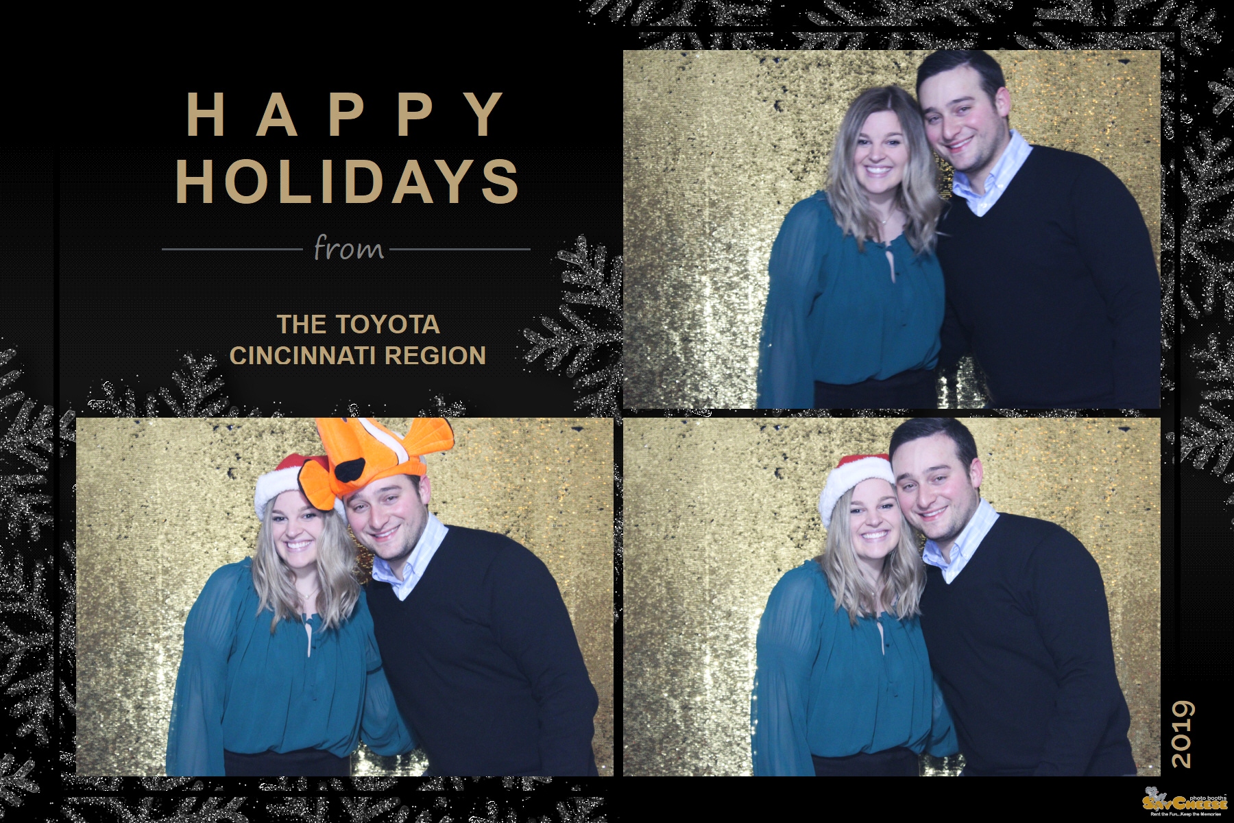 Toyota Holiday Party  | View more photos from the event at gallery.saycheesephotobooth.com/u/SayCheesePhotoBooth/Toyota-Holiday-Party